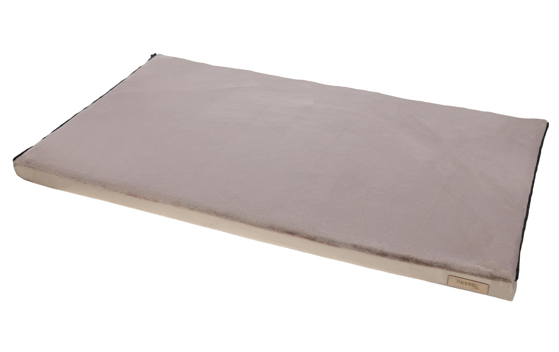 Kerbl Bett – 120 × 72 cm, Beige/Braun, Baumwollvlies/Polyester
