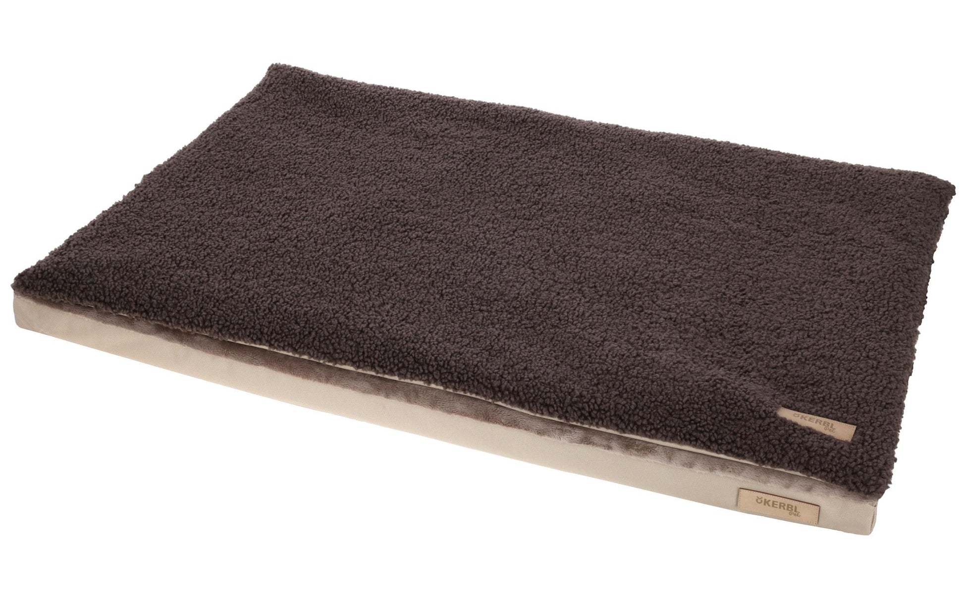 Kerbl Wohndecke – Baumwolle, Polyester, Beige/Braun – 100 × 65 cm