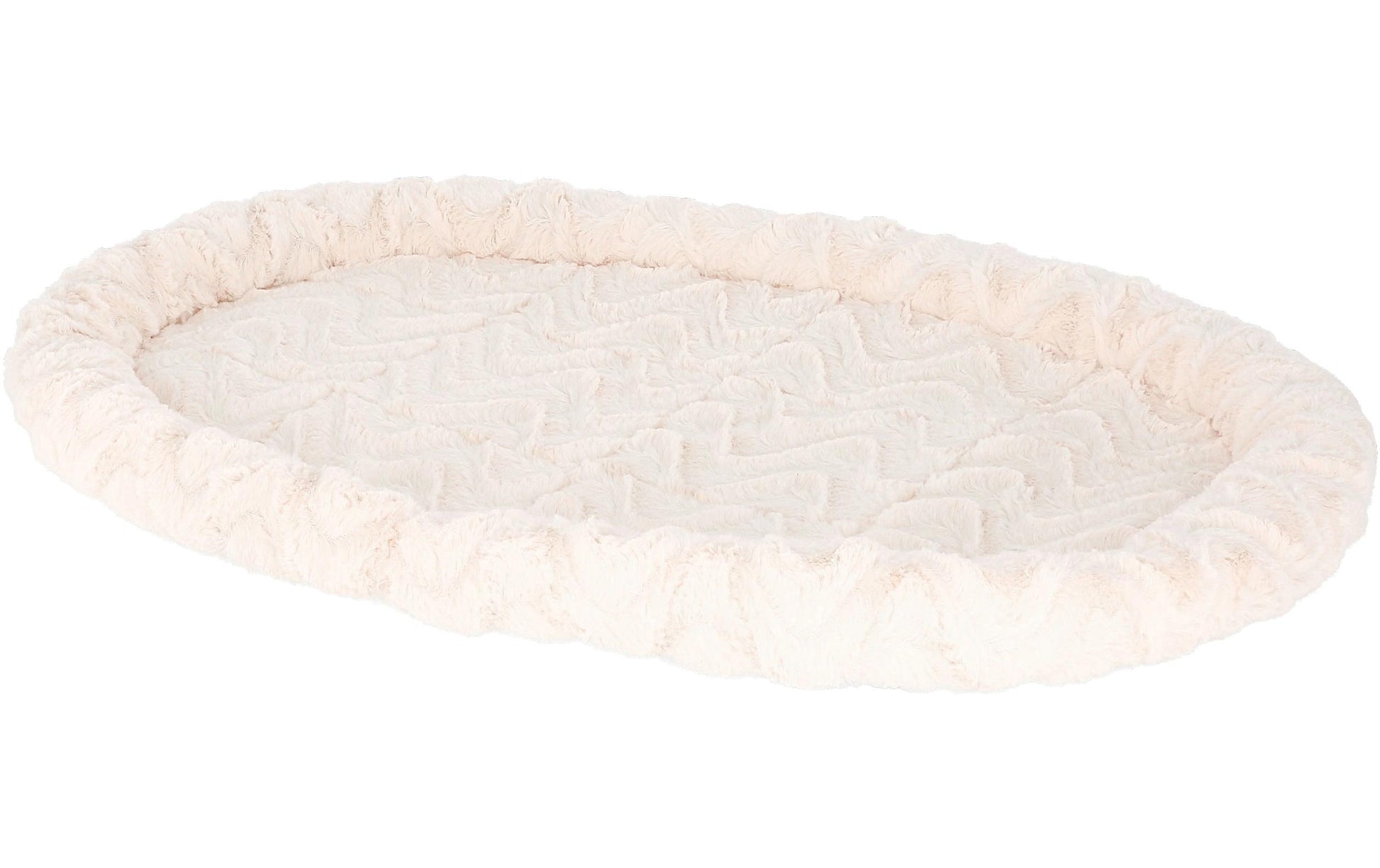 Kerbl Kissen (Tierbett) – 54 × 45 cm, Plüsch/Polyester, Beige