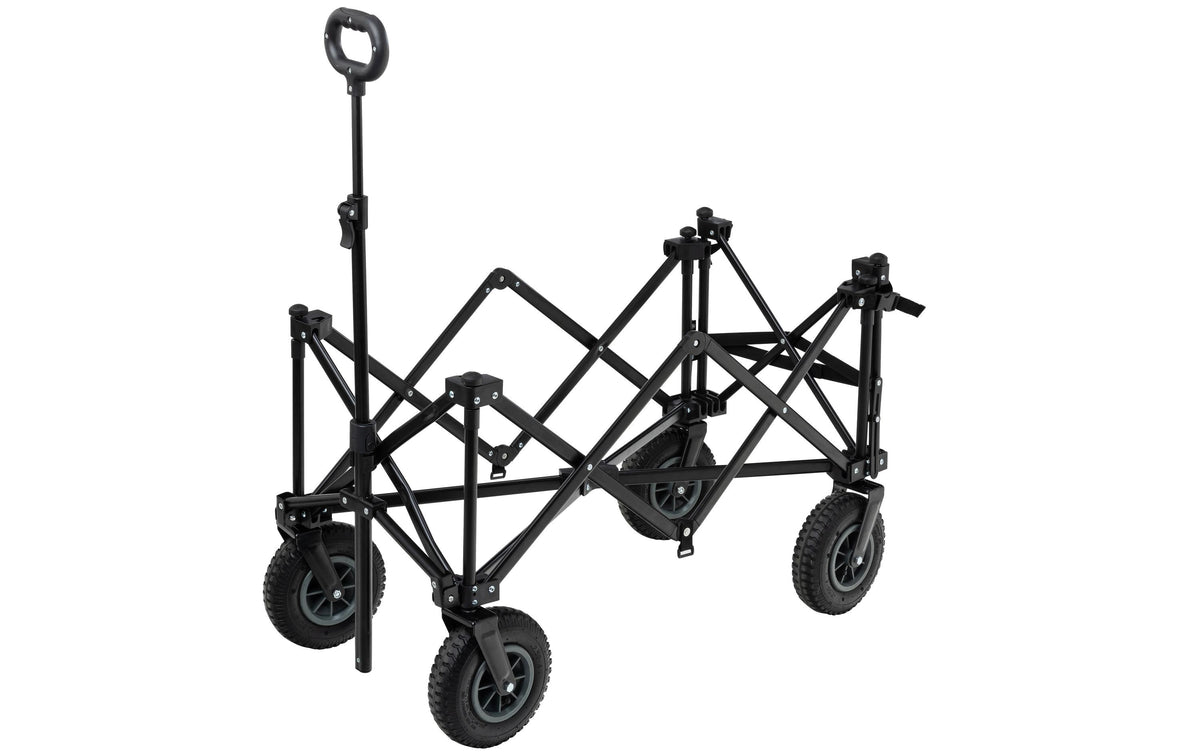 Koor Bollerwagen Kjerre – bis 120 kg, 500×1110×1110 mm – olivgrün, 600D Polyester