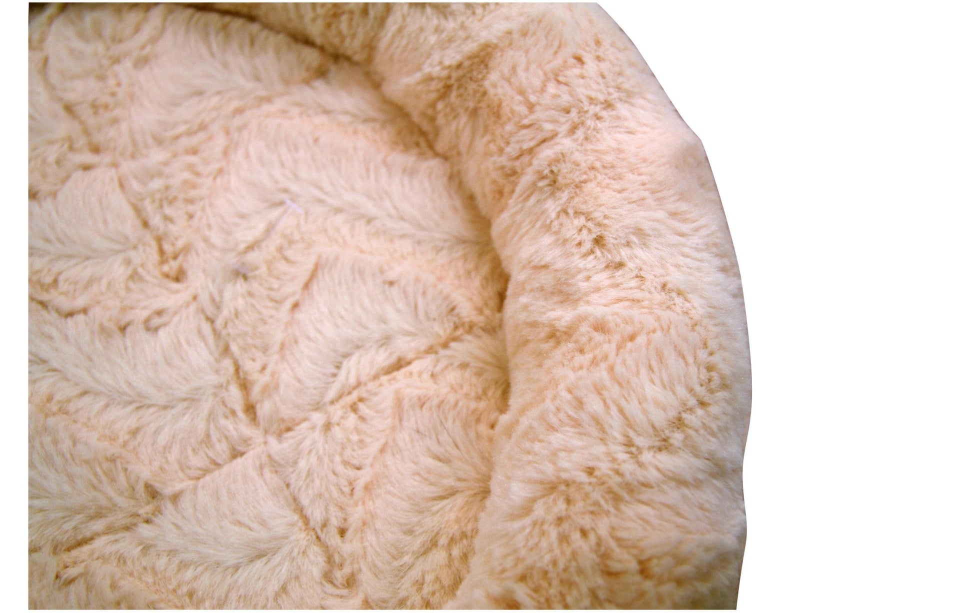 Kerbl Kissen (Tierbett) – 54 × 45 cm, Plüsch/Polyester, Beige