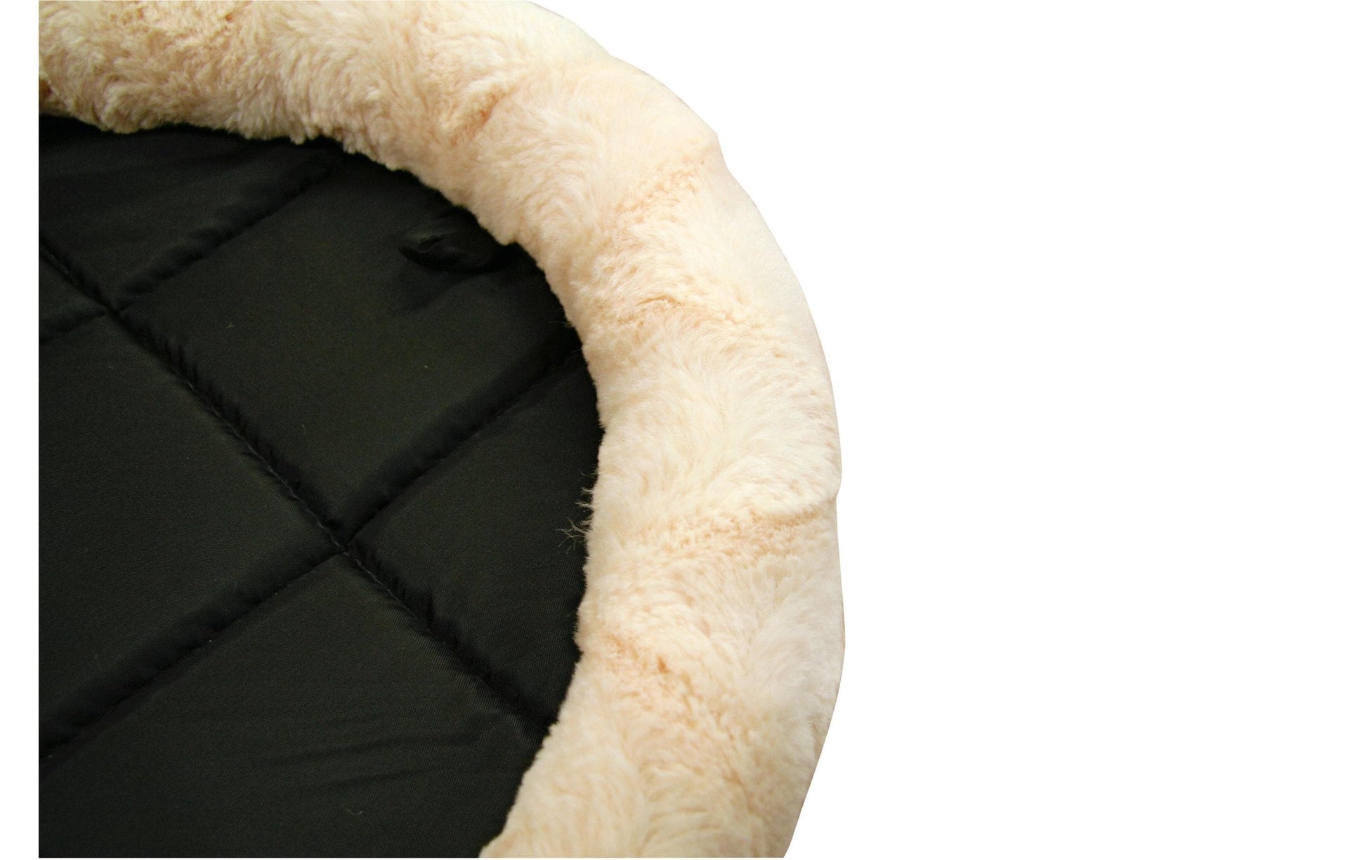Kerbl Kissen (Tierbett) – 54 × 45 cm, Plüsch/Polyester, Beige