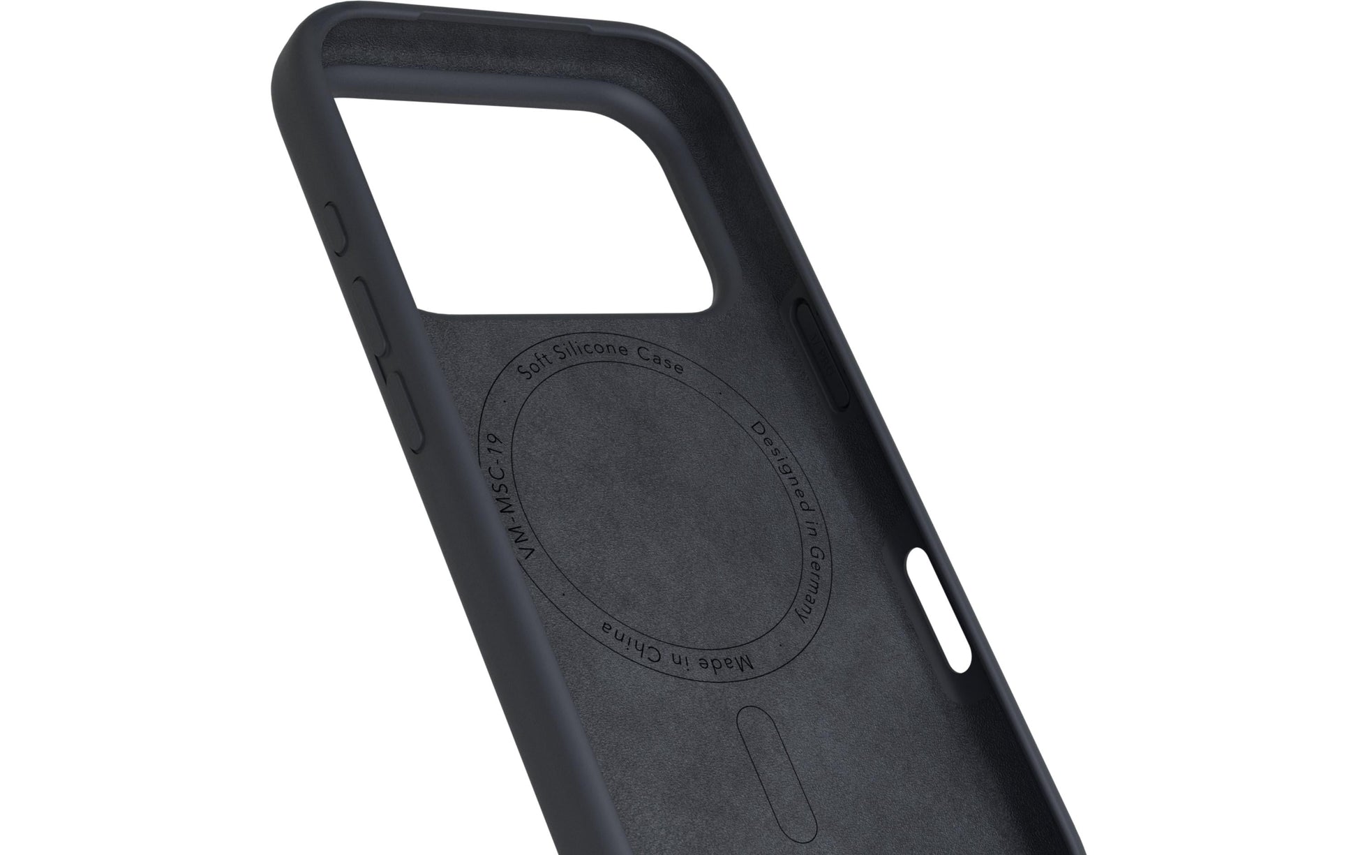 Vonmählen Backcover – für Apple iPhone 17 Pro Max – dunkelblau – Silikon – MagSafe-kompatibel