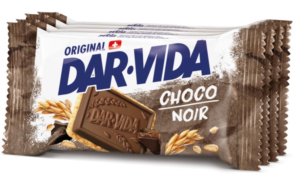 DAR-VIDA Choco noir Cracker – Dunkle Schokolade – 184 g