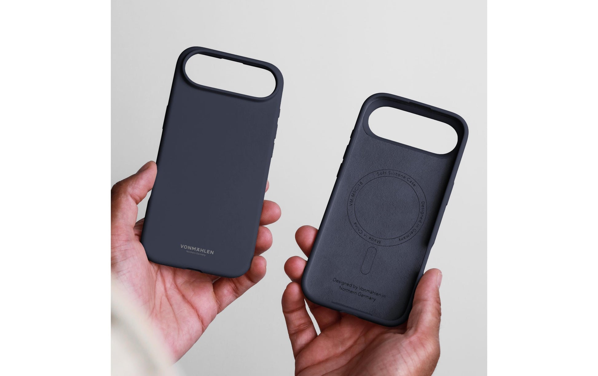 Vonmählen Backcover – für Apple iPhone 17 Air – dunkelblau – Silikon, MagSafe-kompatibel