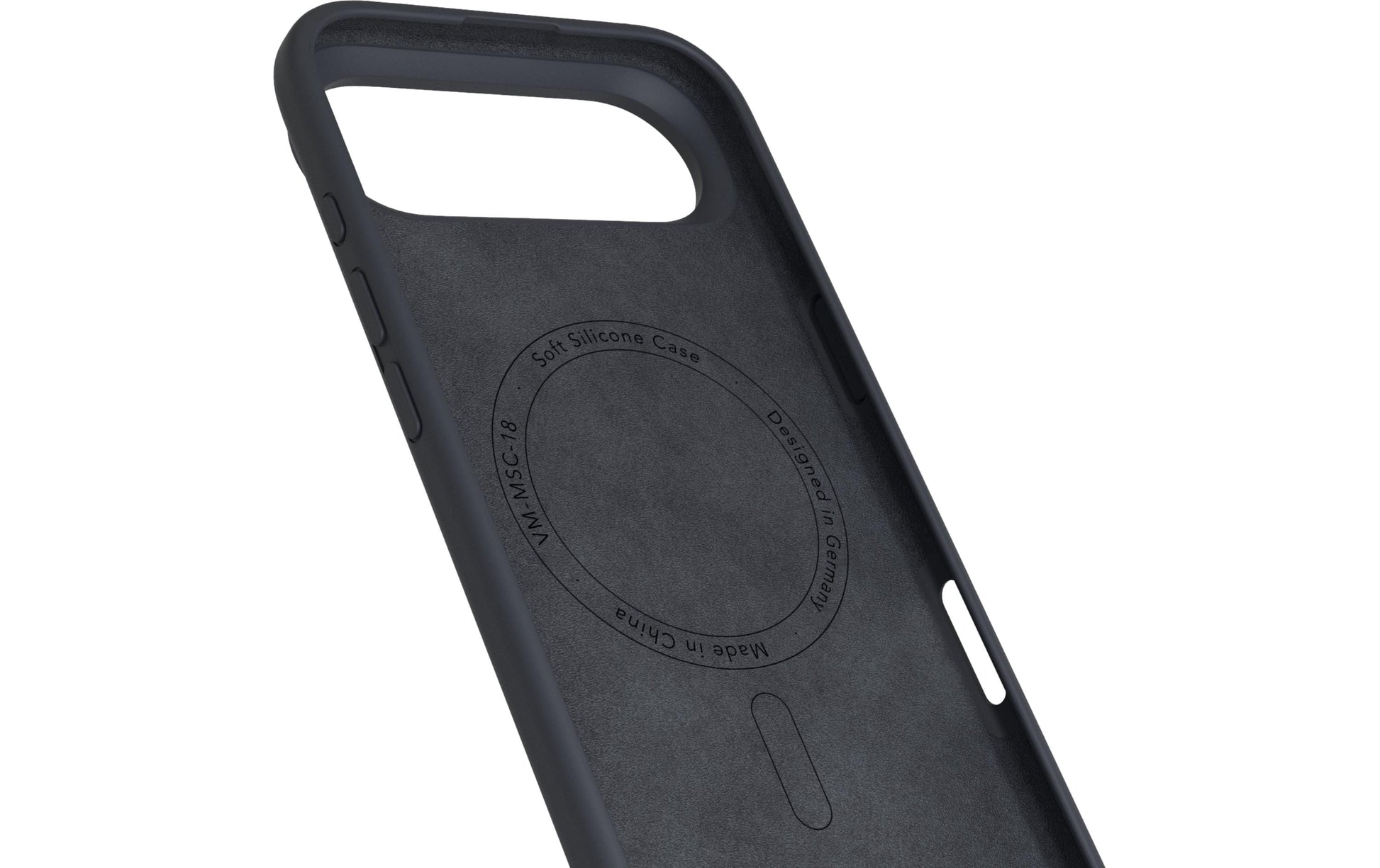 Vonmählen Backcover – für Apple iPhone 17 Air – dunkelblau – Silikon, MagSafe-kompatibel