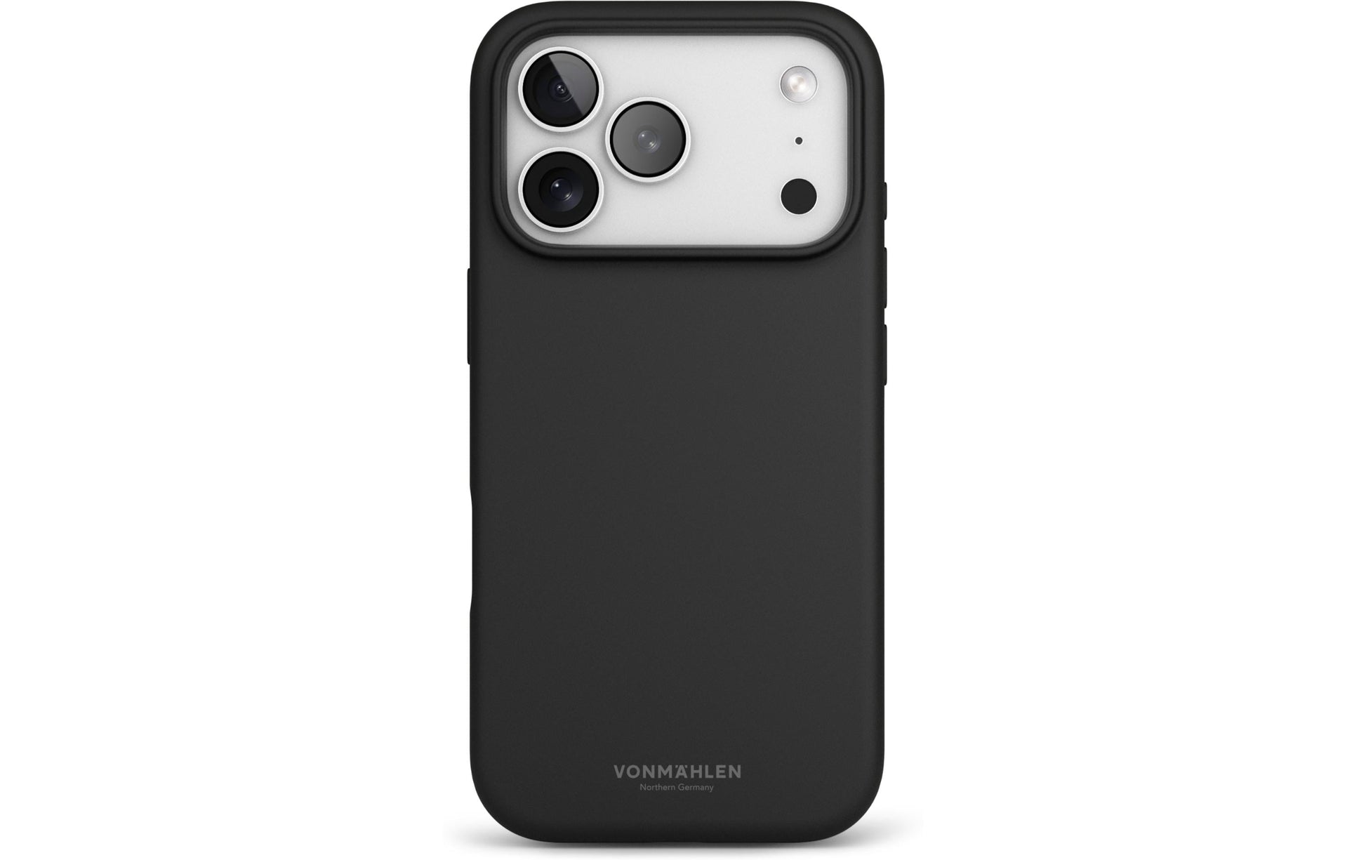 Vonmählen Backcover – für Apple iPhone 17 Pro Max – schwarz – Silikon, MagSafe-kompatibel