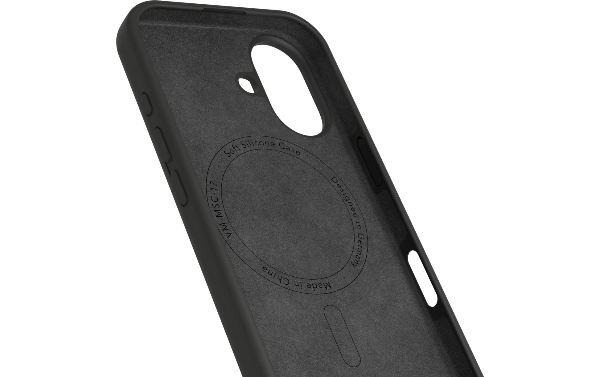 Vonmählen Backcover – für Apple iPhone 17 – creme – Silikon, MagSafe-kompatibel