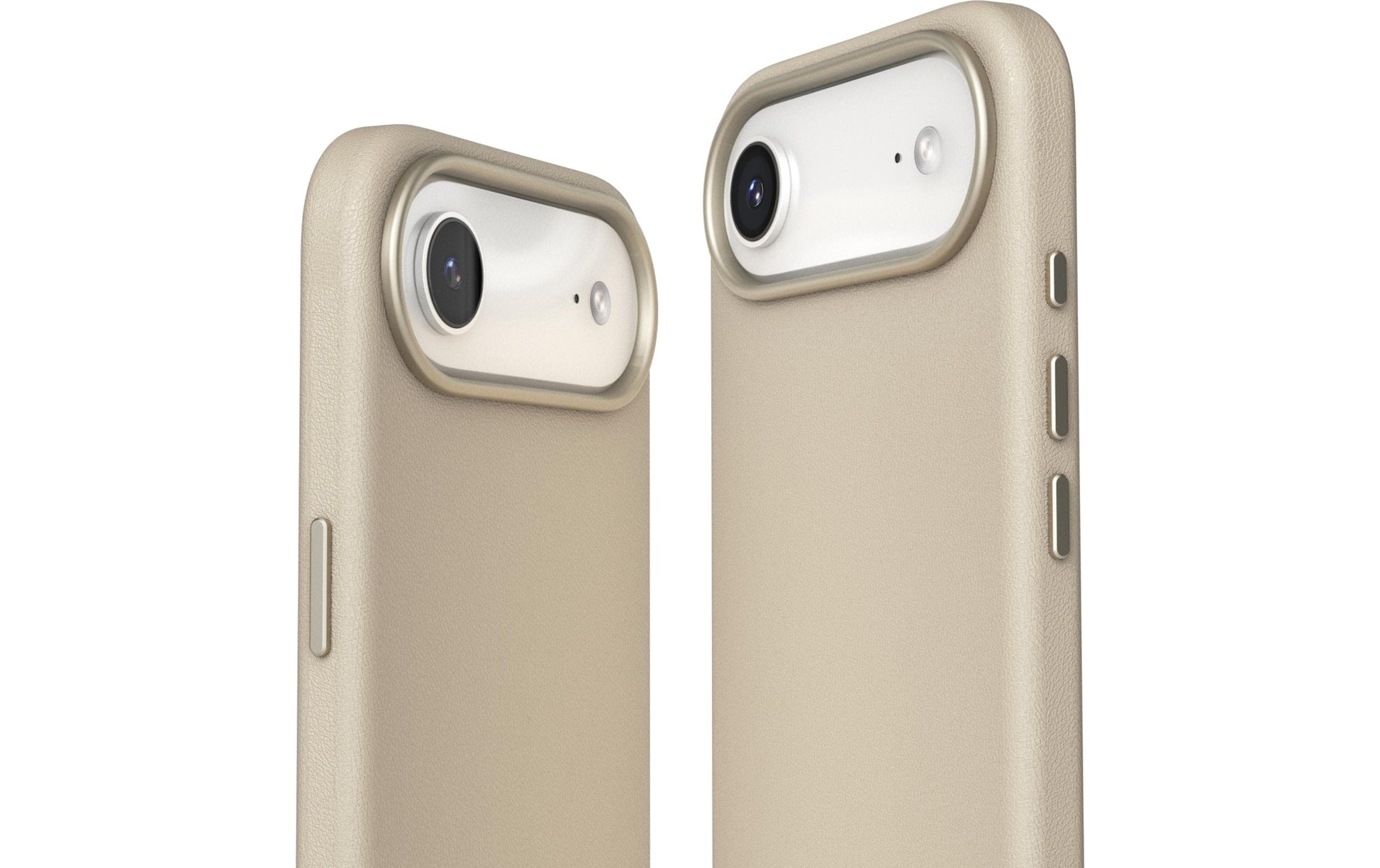 Vonmählen Backcover – für Apple iPhone Air – Creme – Kunstleder