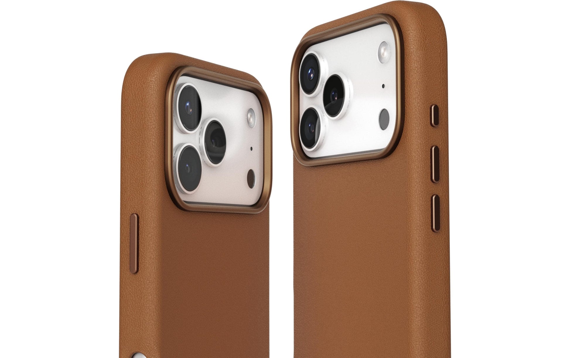 Vonmählen Backcover – für Apple iPhone 17 Pro – braun – Leder