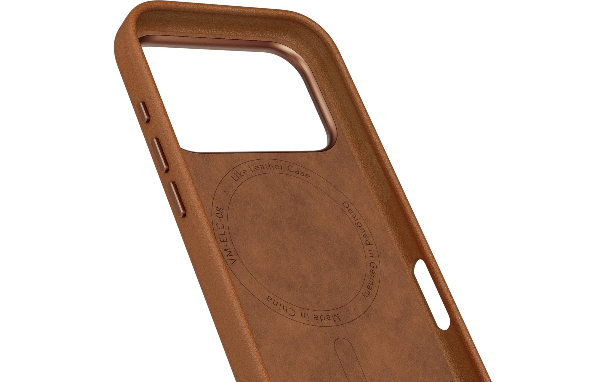 Vonmählen Backcover – für Apple iPhone 17 Pro – braun – Leder