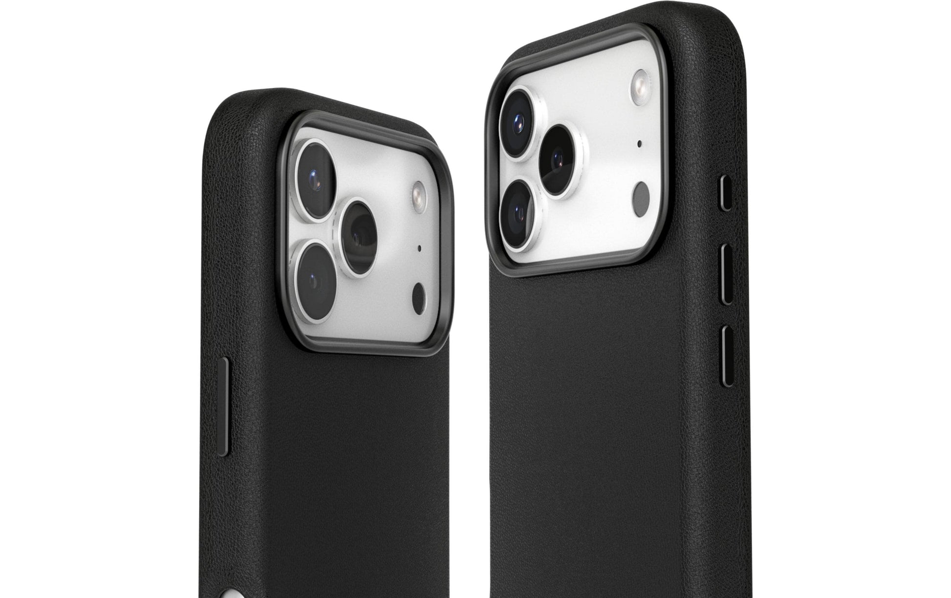 Vonmählen Backcover – für Apple iPhone 17 Pro – schwarz – Kunstleder
