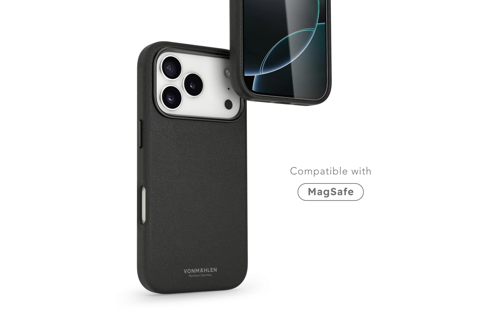 Vonmählen Backcover Like Leather – für Apple iPhone 17 Pro Max – Creme – Kunstleder