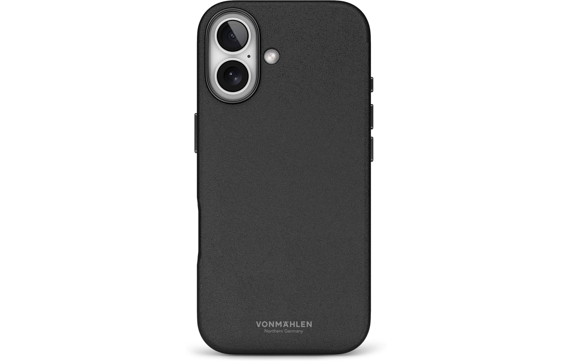 Vonmählen Backcover Like Leather – für Apple iPhone 17 – schwarz – Kunstleder