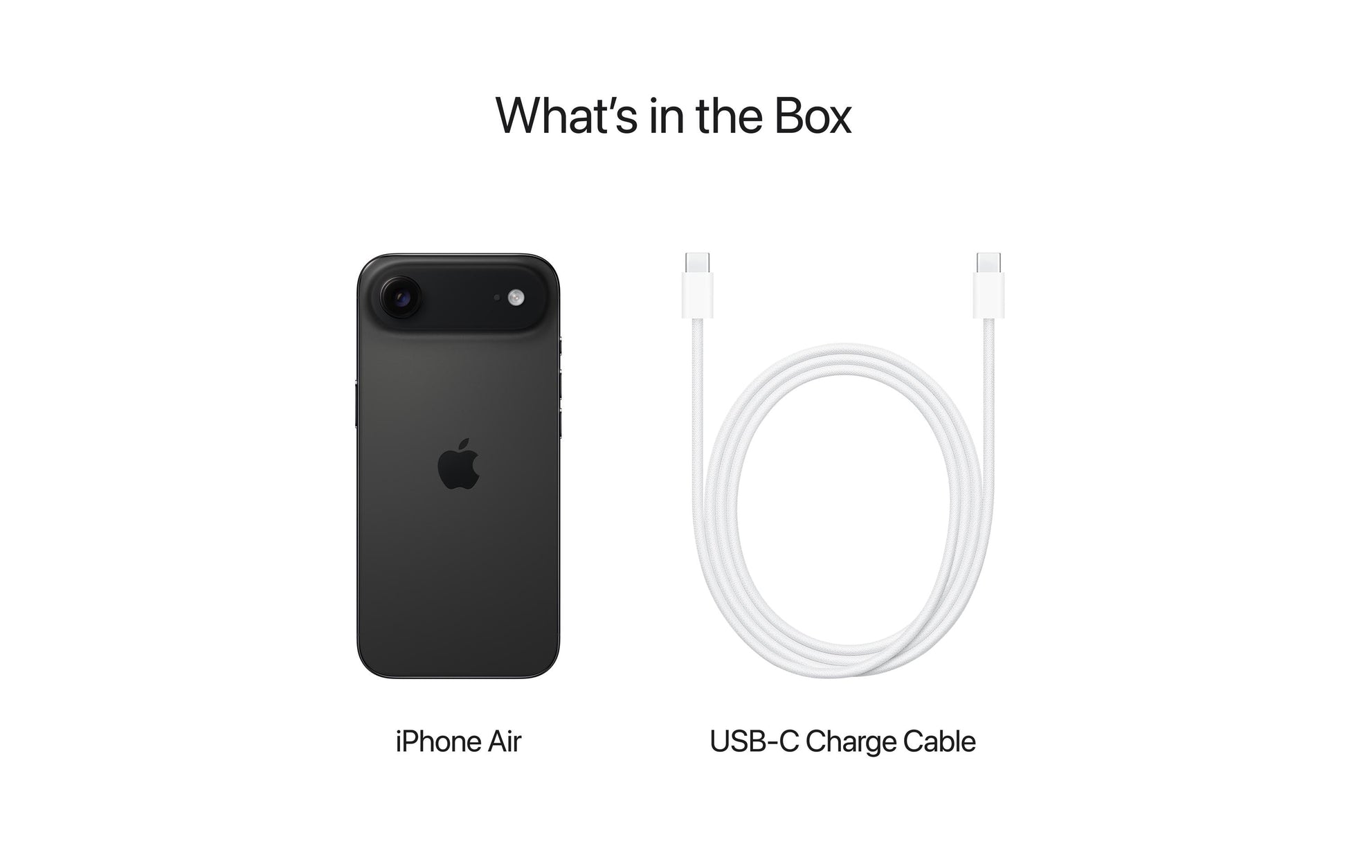 Apple iPhone Air 1 TB – Space Black