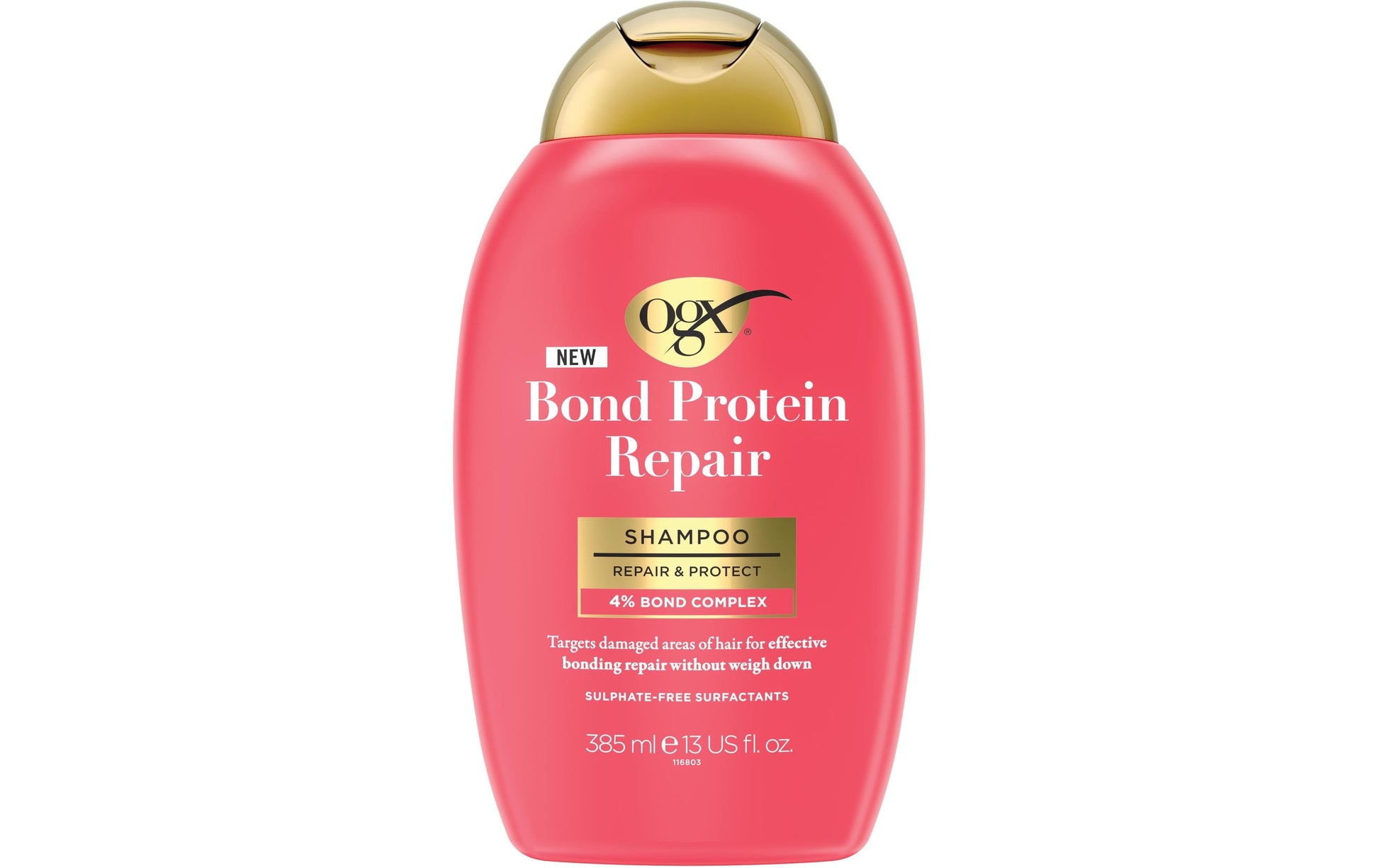 OGX Shampoo Bond Repair – Feuchtigkeit, Pflege – 385 ml
