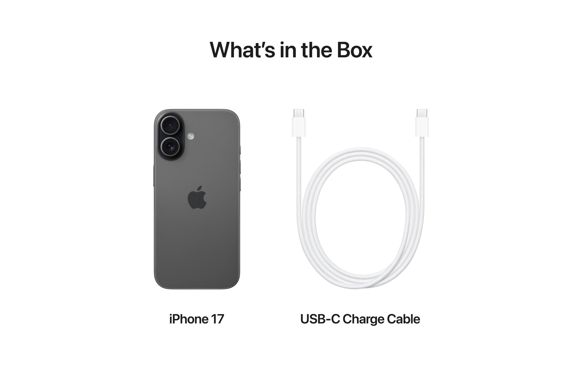 Apple iPhone 17 – 6,3" – 256 GB – Schwarz