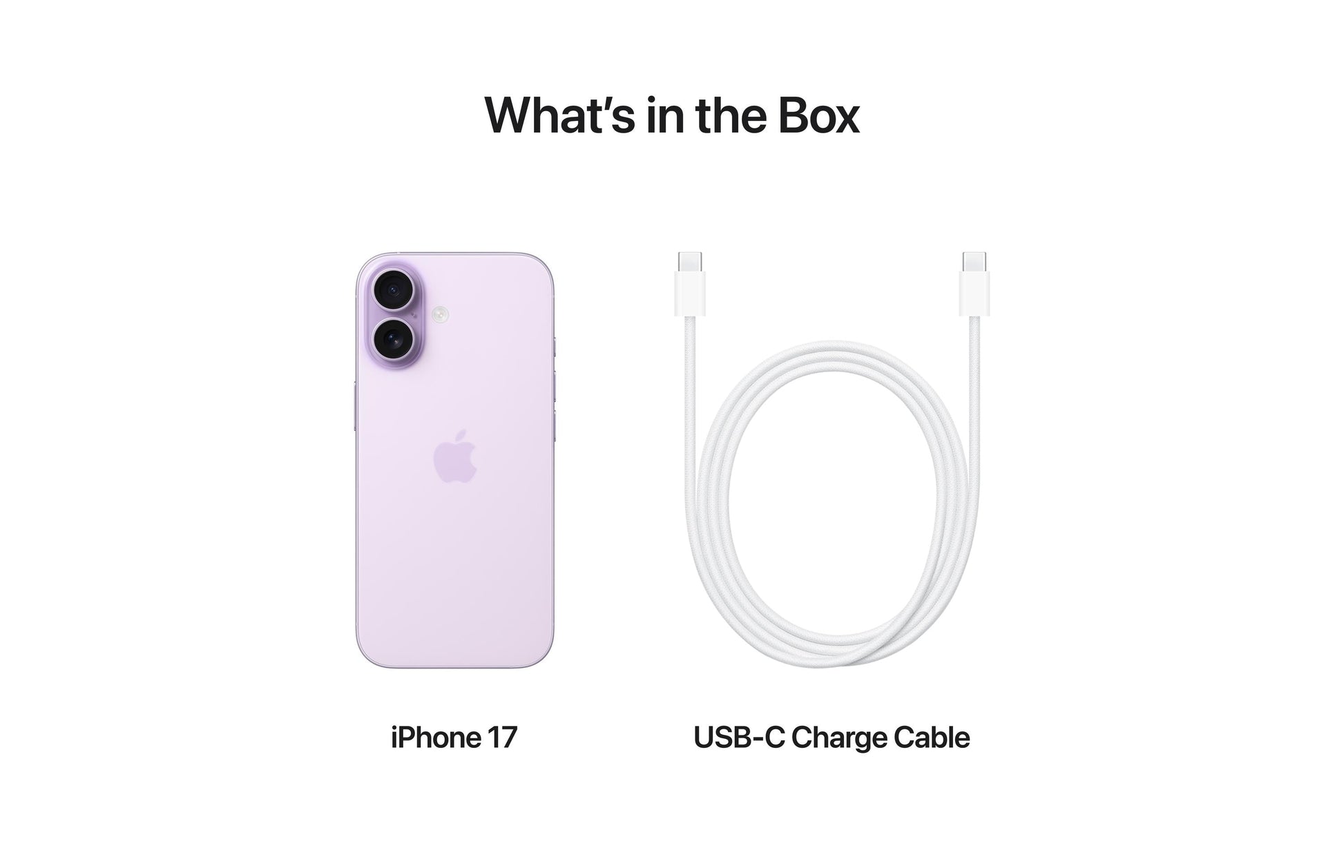 Apple iPhone 17 – 6,3" – 256 GB – Lavendel