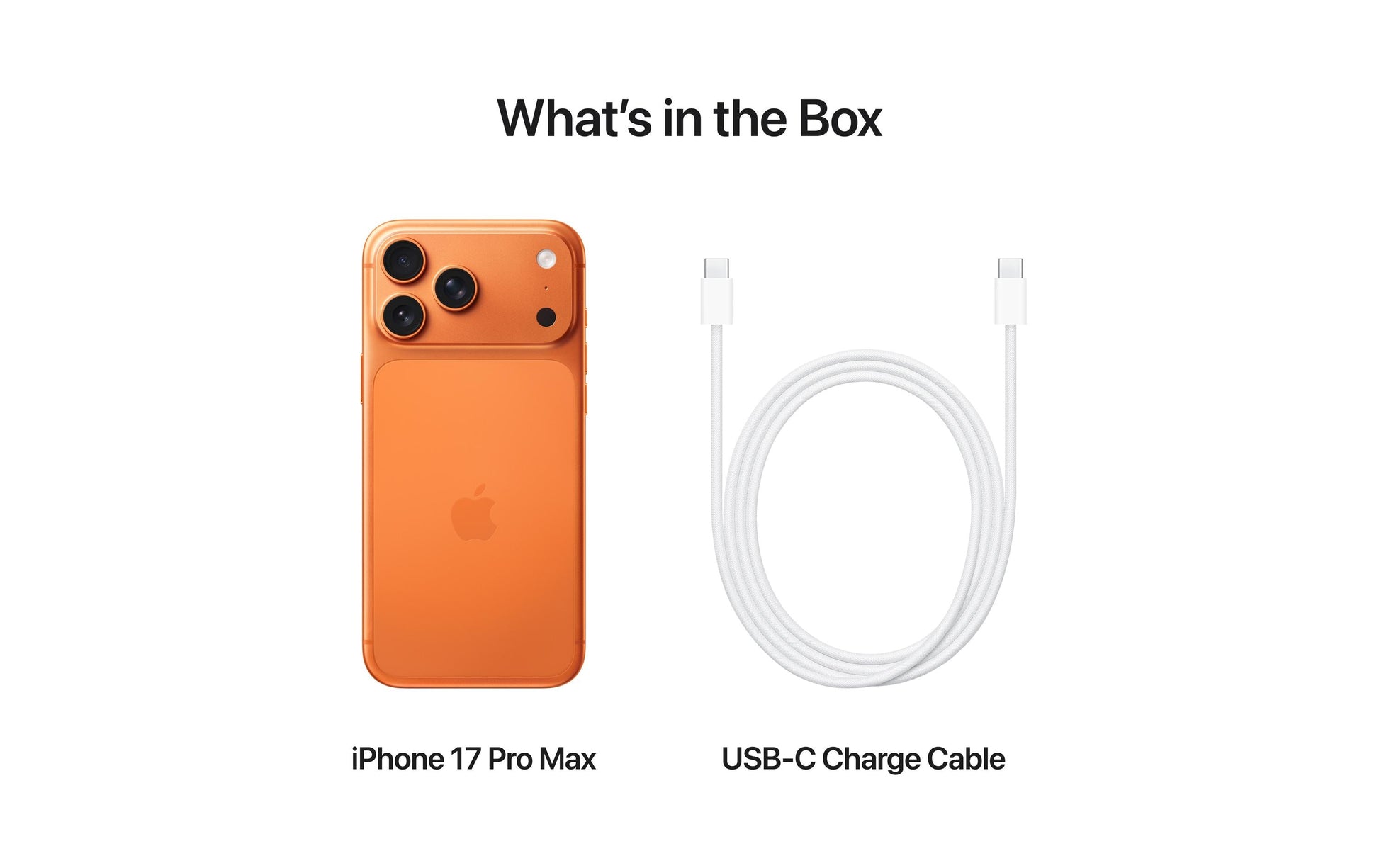 Apple iPhone 17 Pro Max – 1 TB, Cosmic Orange