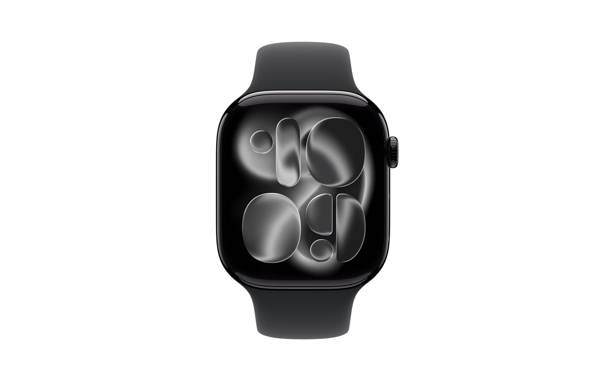 Apple Watch S11 – Smartwatch – 46 mm, GPS, OLED, 50 m, Schwarz, Bandgrösse S/M, Sportarmband