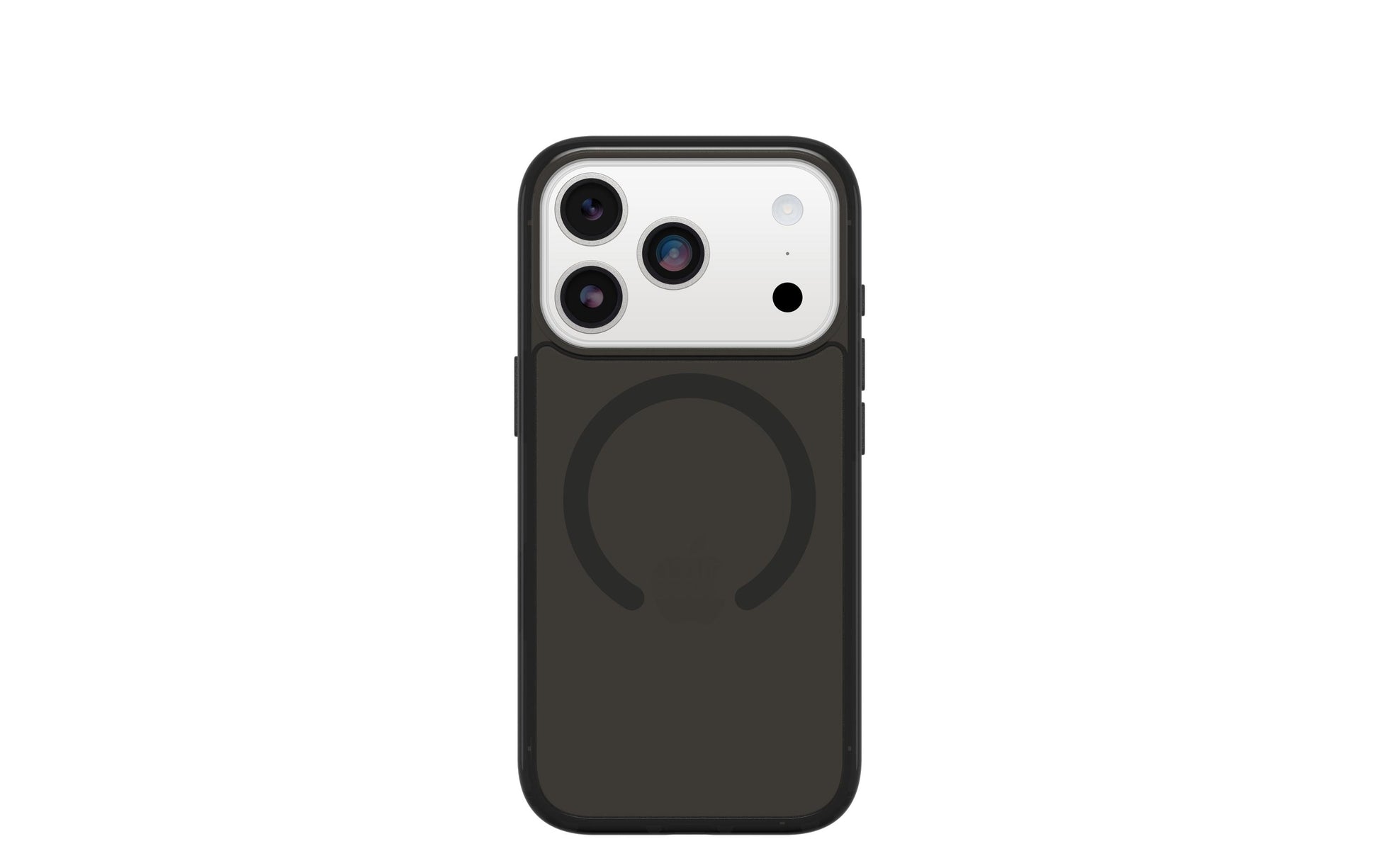 OtterBox Backcover Symmetry Clear – für Apple iPhone 17 Pro – schwarz – PC, MagSafe-kompatibel