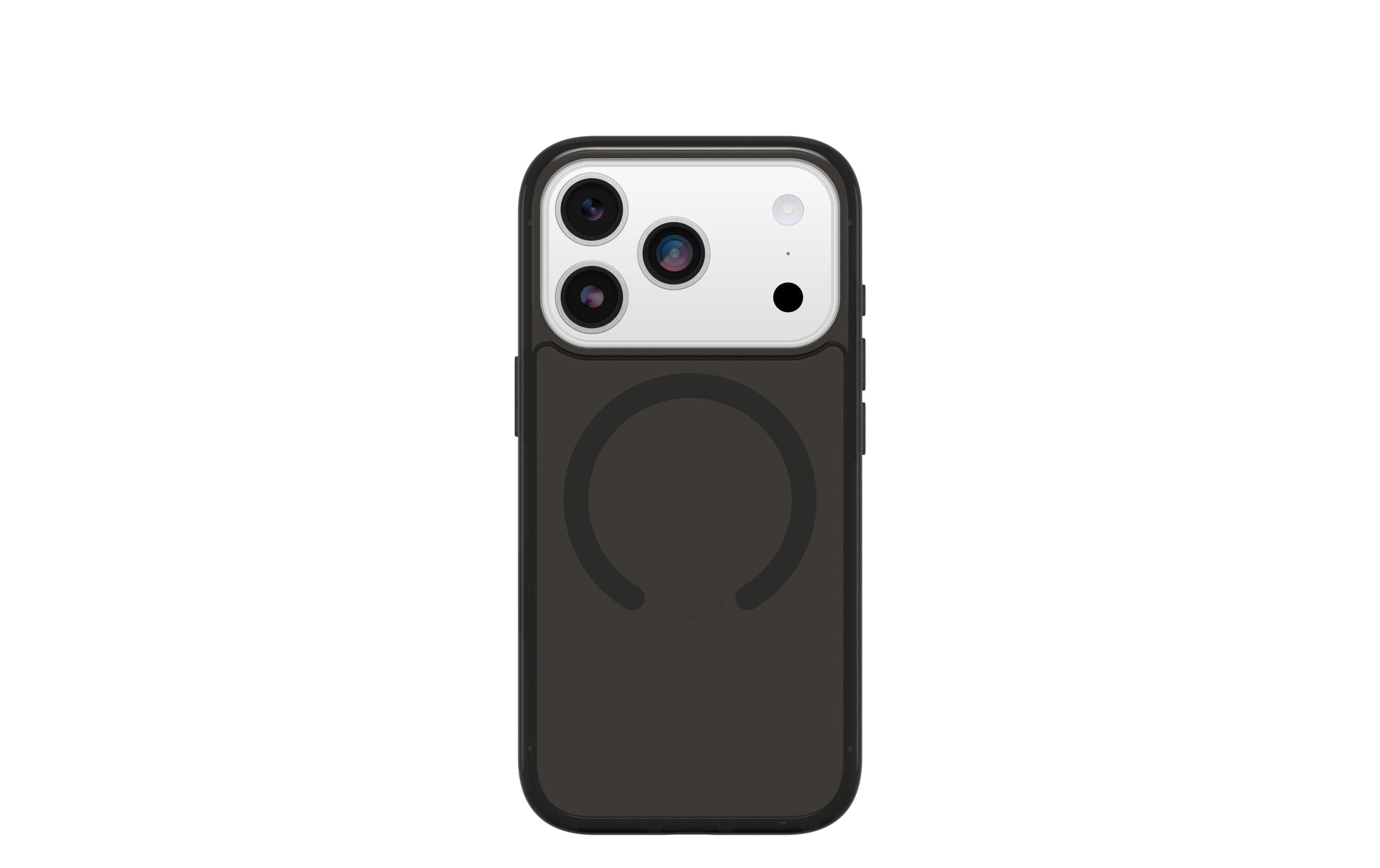 OtterBox Backcover Symmetry Clear – für Apple iPhone 17 Pro – schwarz – PC, MagSafe-kompatibel