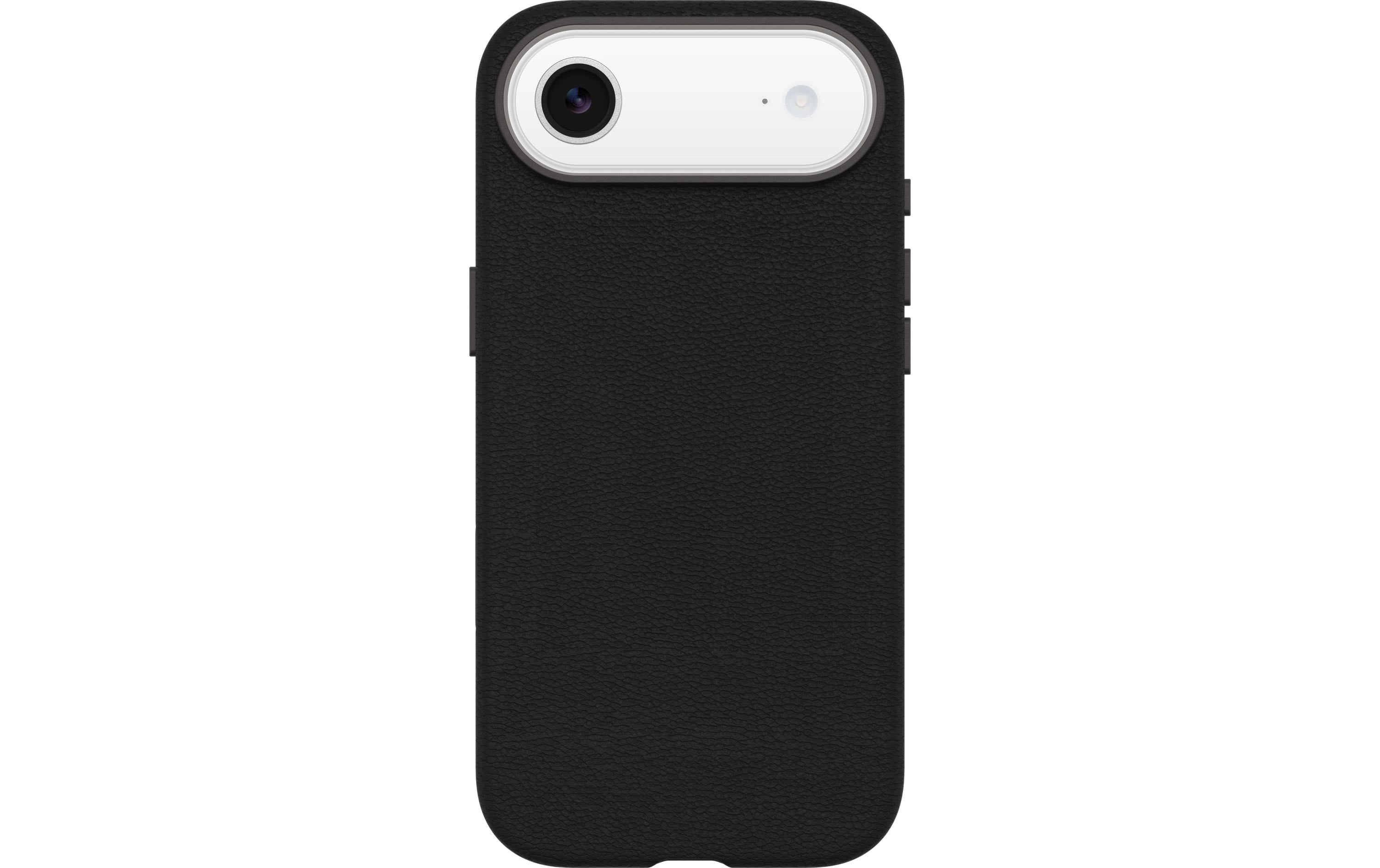 OtterBox Backcover Symmetry Cactus Leather – für Smartphones bis 6,5" – schwarz – Kunstleder