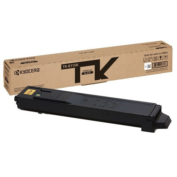 Kyocera – Toner TK-8115K – Schwarz, 12000 Seiten – für ECOSYS M8124cid/M8130cidn