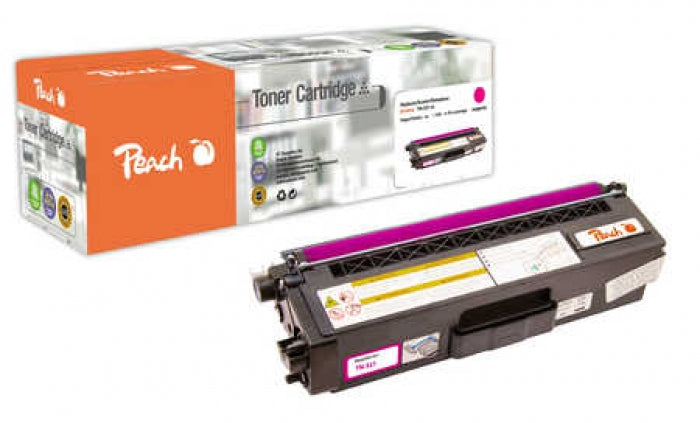 Peach TN-321M Magenta Toner – Kompatibel – 1'500 Seiten – für Brother DCP-L8400CDN/DCP-L8450CDW und andere