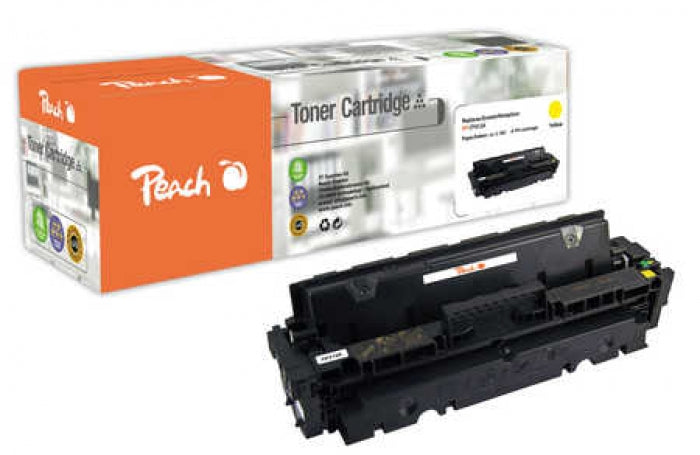 Peach 412A (CF412A) Gelber Toner – Kompatibel – 2'300 Seiten – für HP Color LaserJet Pro M450/M452/M470 und andere