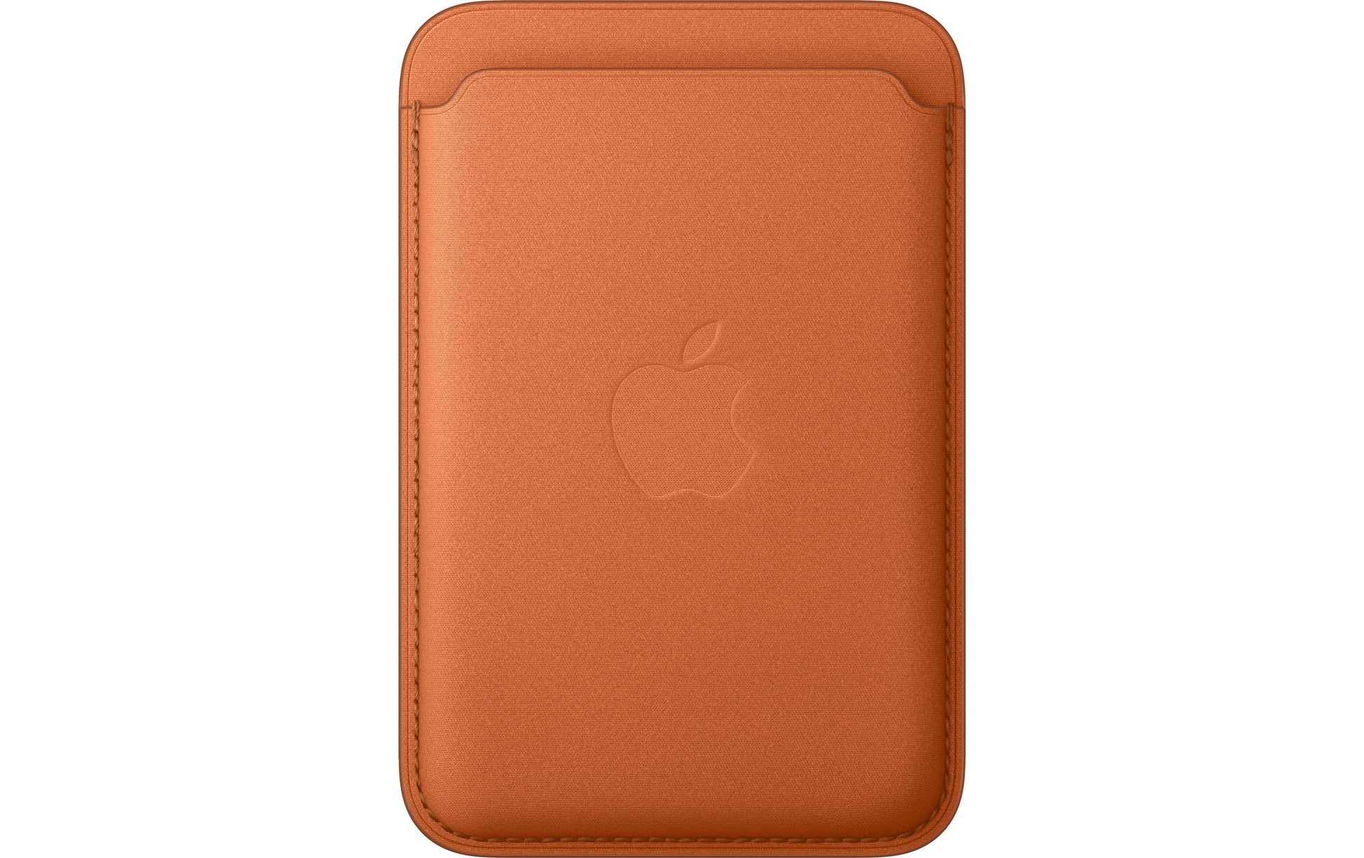 Apple FineWoven Wallet-Case MagSafe – Orange – für Apple iPhone