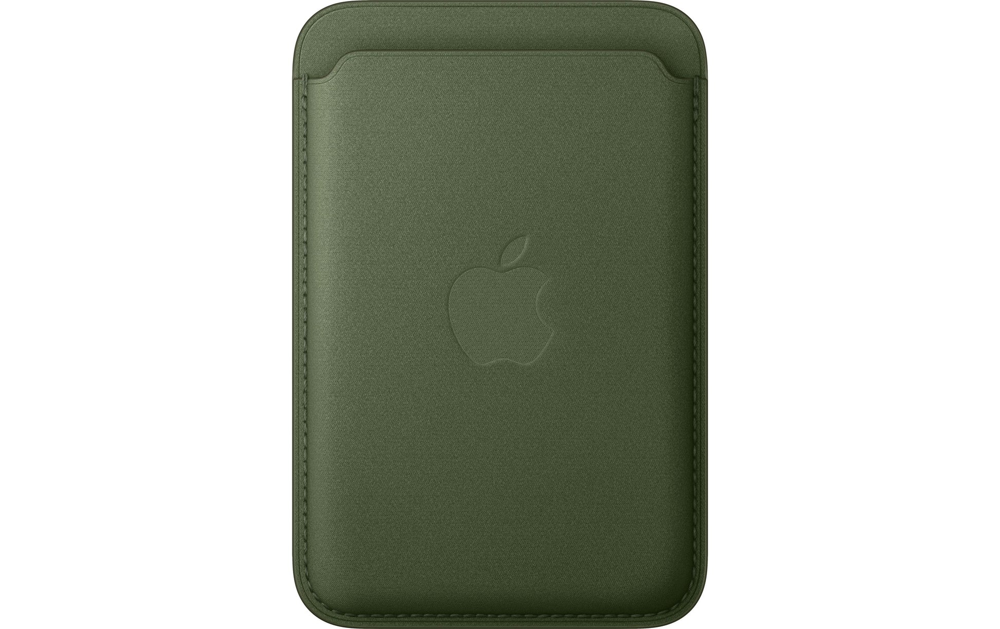 Apple Feingewebe Wallet mit MagSafe – Kartenhalter – für iPhone (MagSafe) – Grün