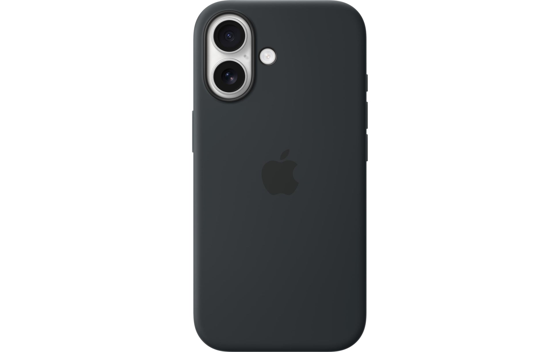 Apple Backcover – für Apple iPhone 17, MagSafe, Silikon+Mikrofaser, Schwarz