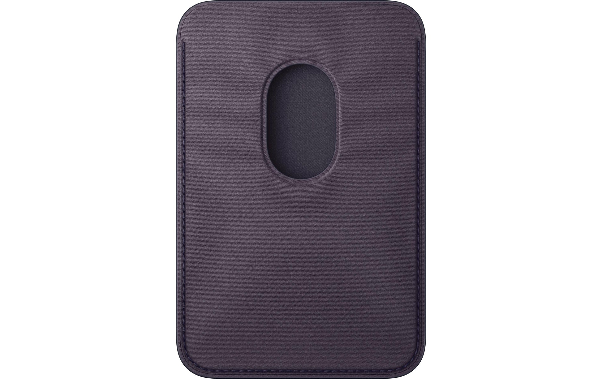 Apple Feingewebe Wallet mit MagSafe – Kartenhalter/Wallet – für iPhone (MagSafe) – Violett