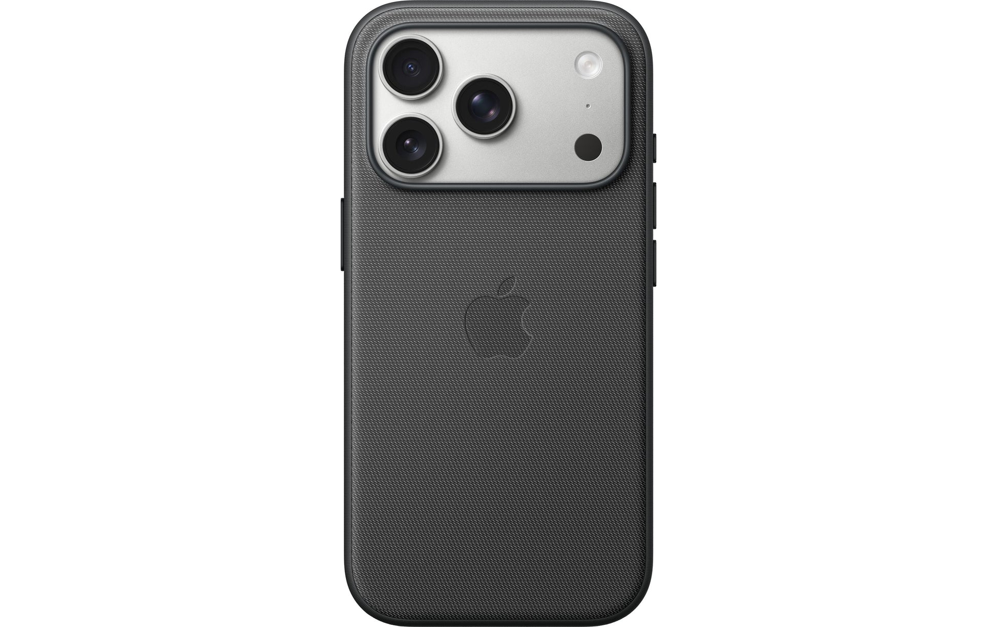 Apple Backcover – für Apple iPhone 17 Pro, MagSafe, Alu+TPU+Stoff, Schwarz