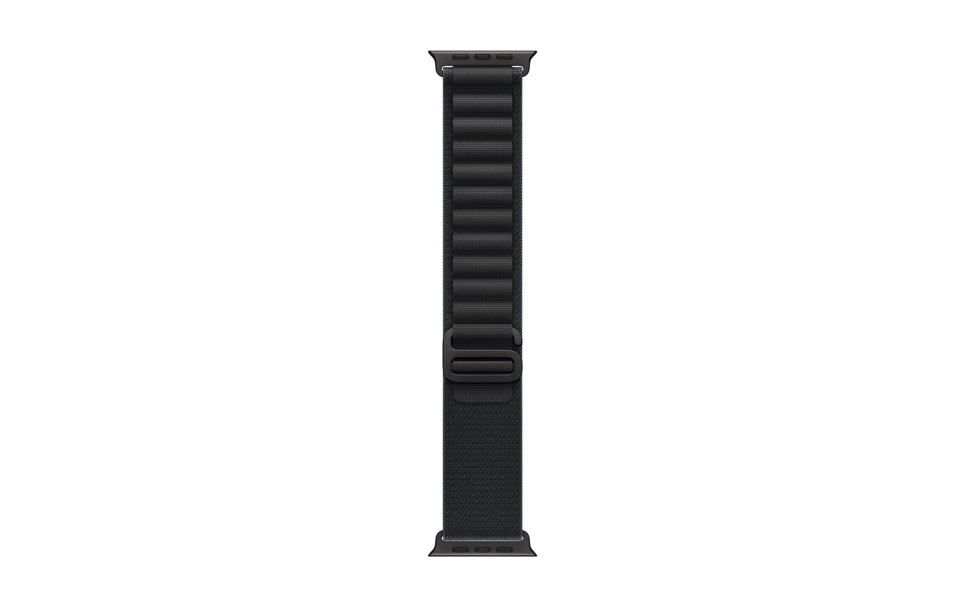 Apple Alpine Loop – Titan, Schwarz, M, für Apple Watch