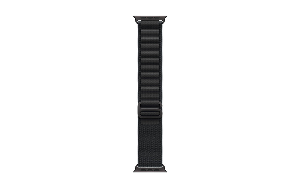 Apple Alpine Loop – Titan, Schwarz, S, für Apple Watch