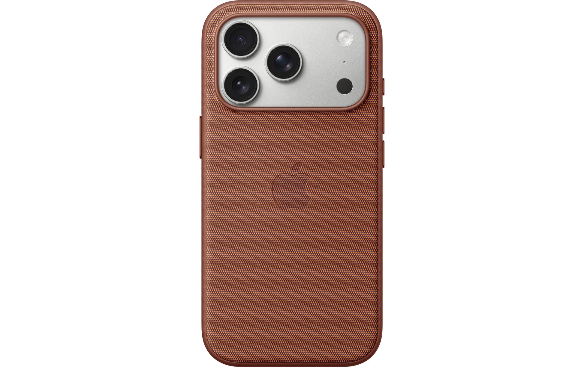Apple Backcover – für Apple iPhone 17 Pro, MagSafe, Aluminium+Stoff+TPU, Sienna