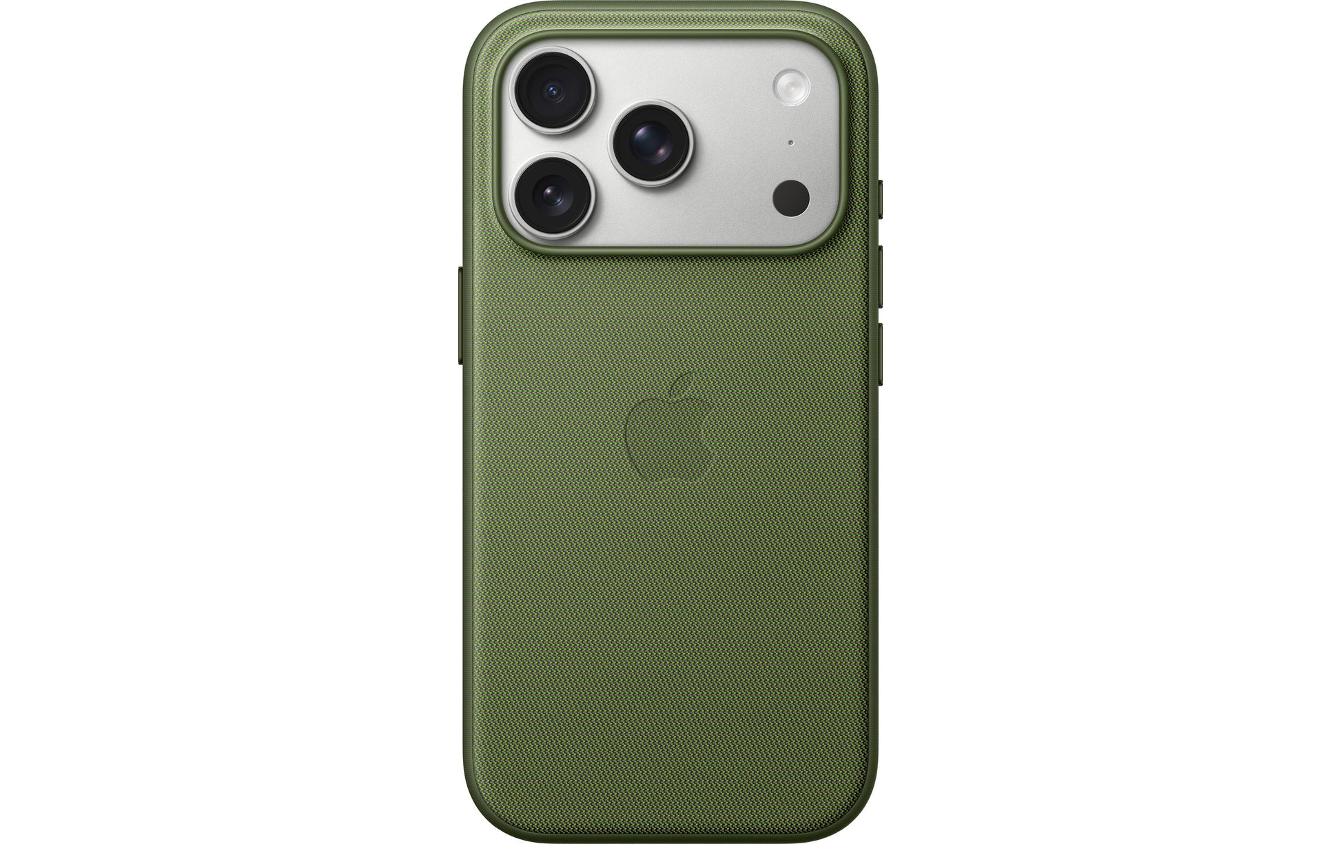 Apple Backcover TechWoven – für Apple iPhone 17 Pro – grün – PC – MagSafe-kompatibel, mit Kartenfach