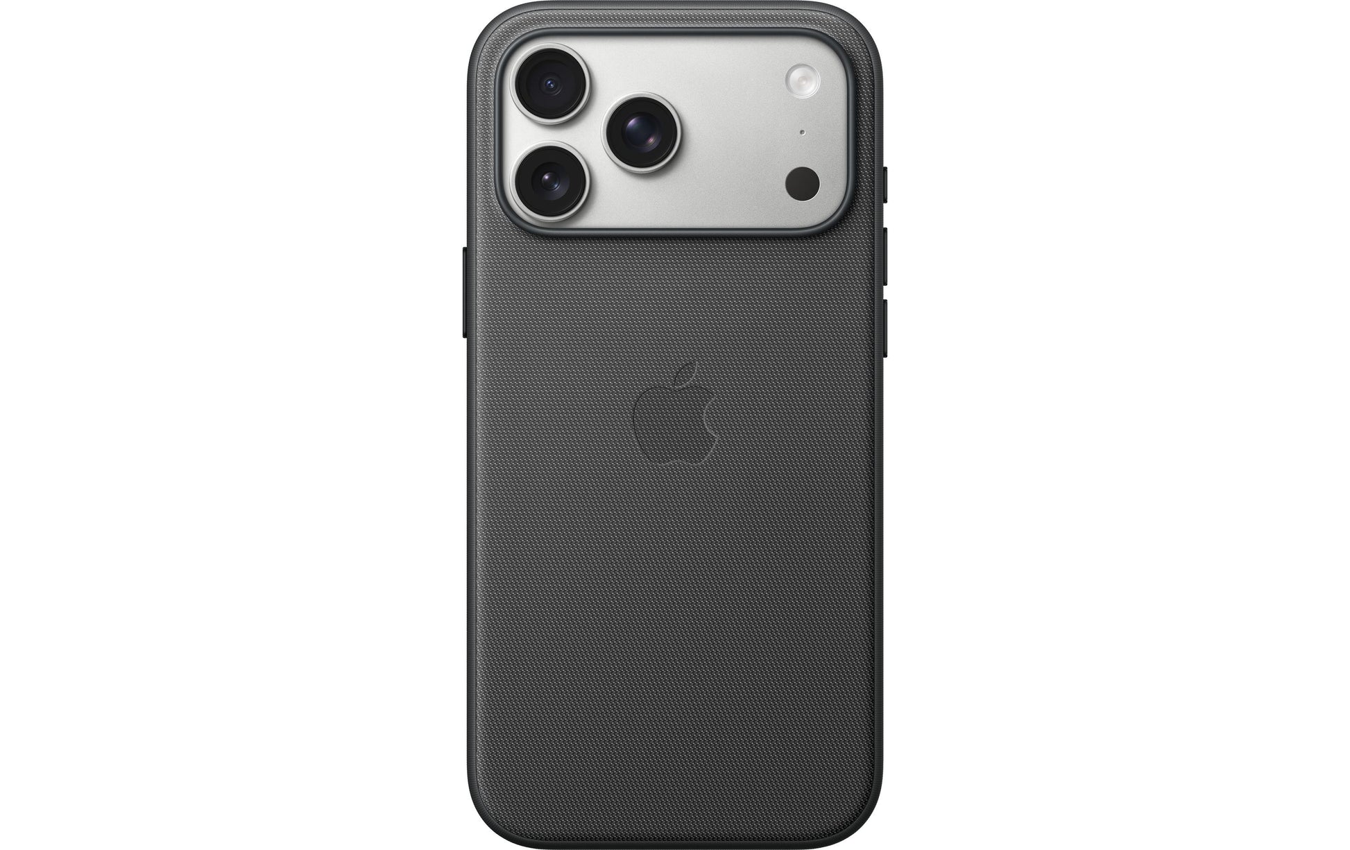 Apple Backcover – für Apple iPhone 17 Pro Max, MagSafe, Aluminium+Stoff+TPU, Schwarz