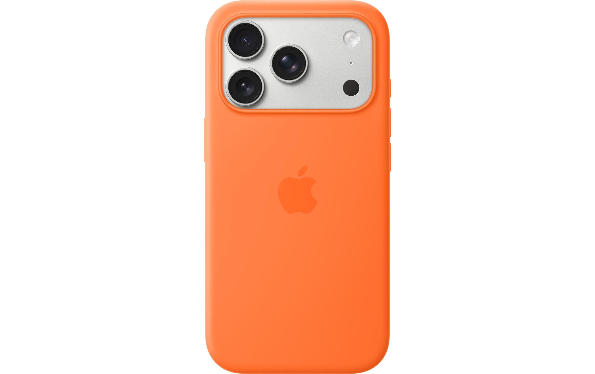 Apple Backcover – für Apple iPhone 17 Pro, MagSafe, Silikon, Orange