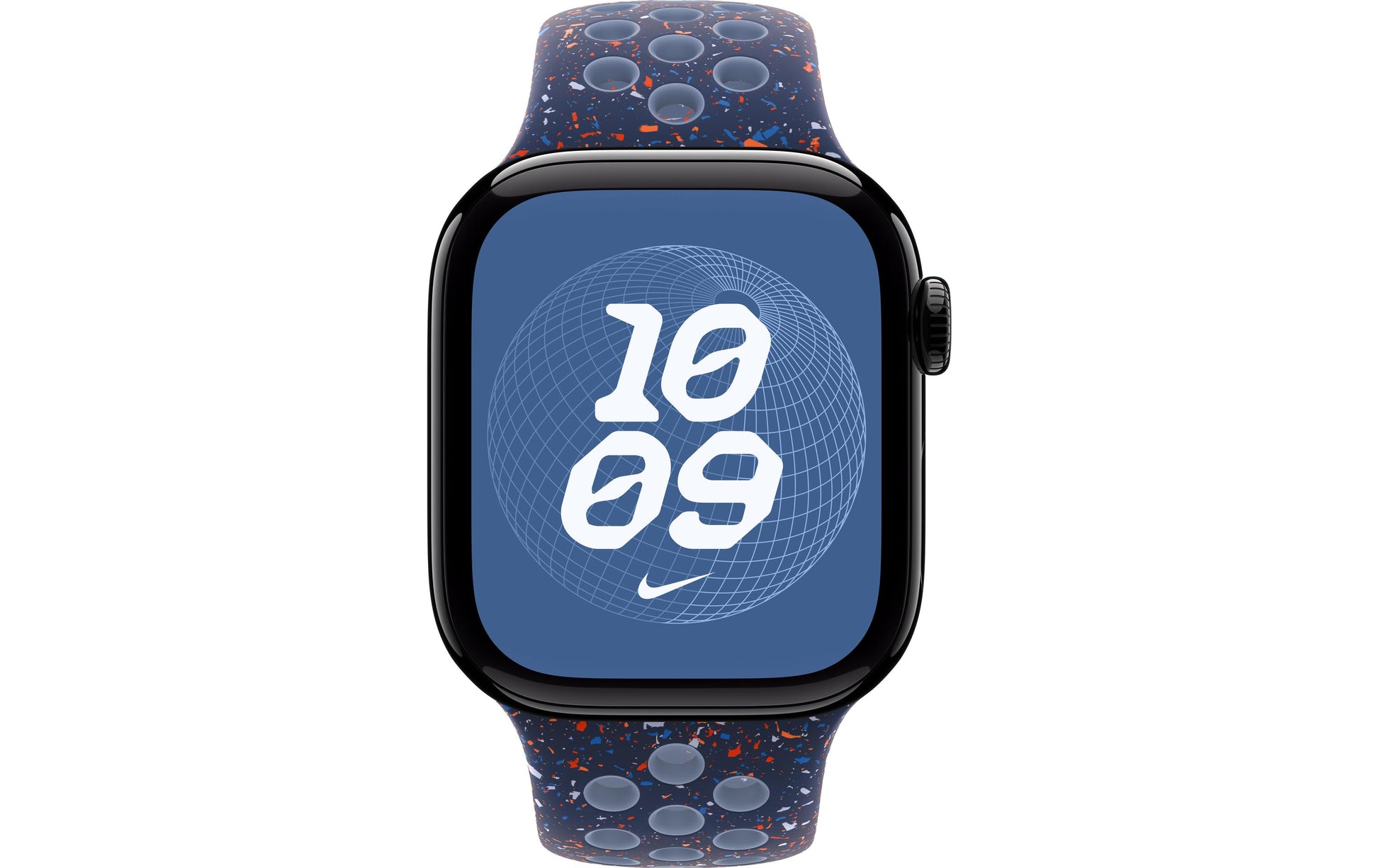 Apple Nike Sport Band – Armband – für Apple Watch 42 mm, Blau, M/L, Polymer
