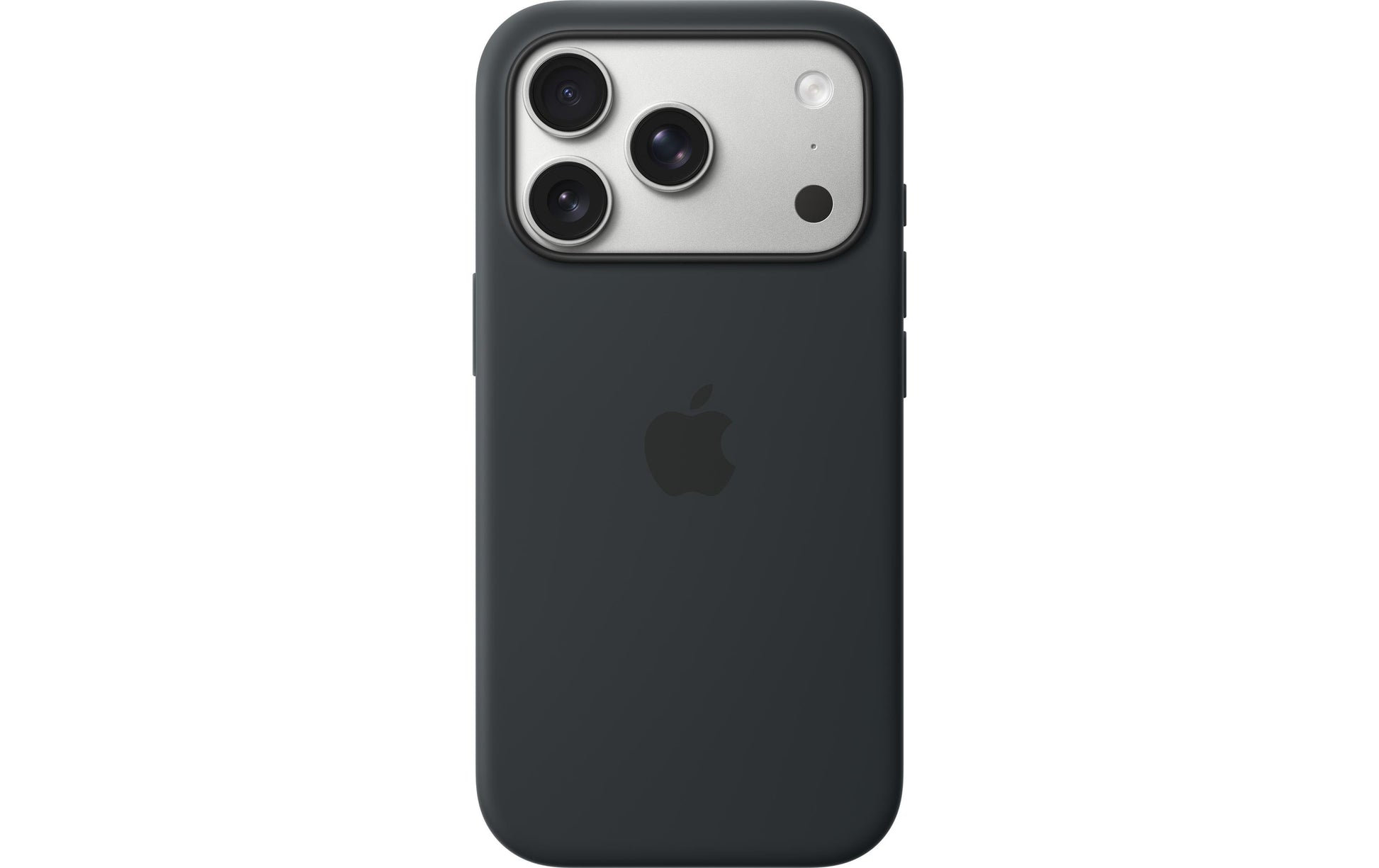 Apple Backcover – für Apple iPhone 17 Pro, MagSafe, Silikon+Mikrofaser, Mitternacht