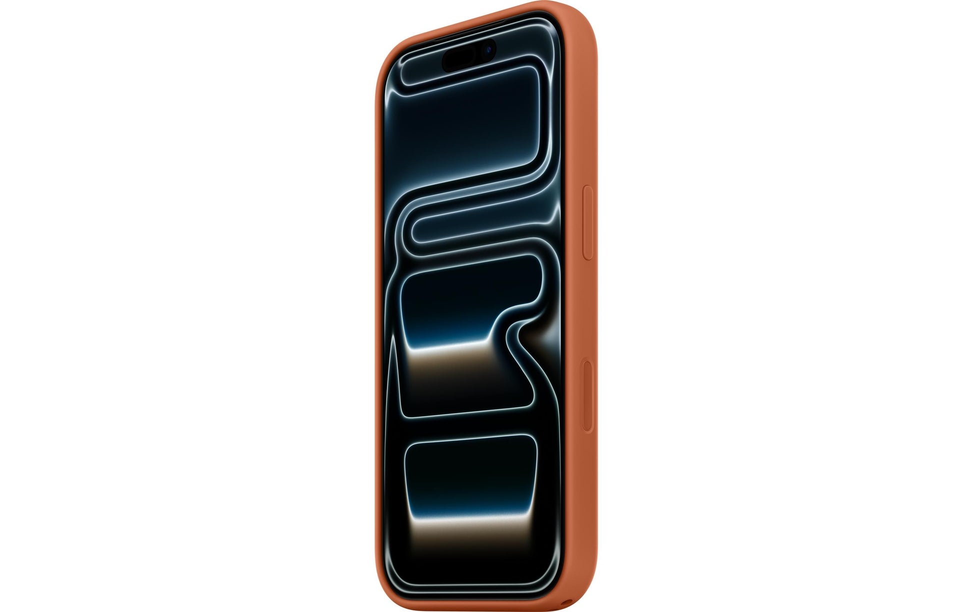 Apple Backcover – für Apple iPhone 17 Pro, MagSafe, Mikrofaser+Silikon, Terrakotta