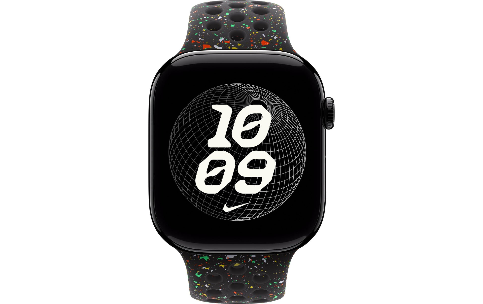 Apple Nike Sport Band – Armband – für Apple Watch 46 mm, Mitternacht, S/M, Polymer