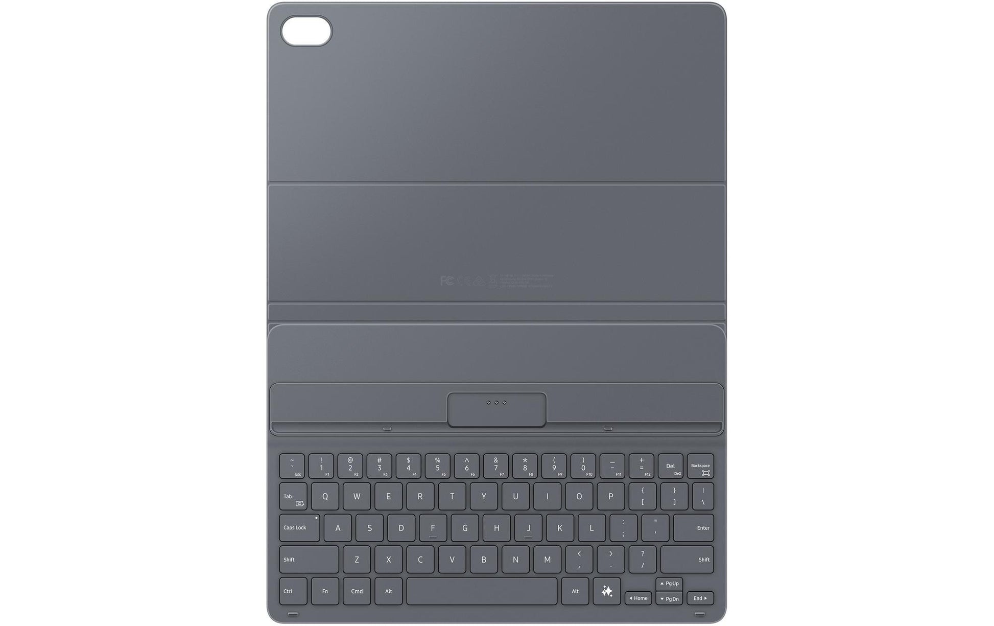 Samsung Book Cover Slim Keyboard Notebook-Schutzhülle – für Galaxy Tab S11, 11", Kunststoff, schwarz