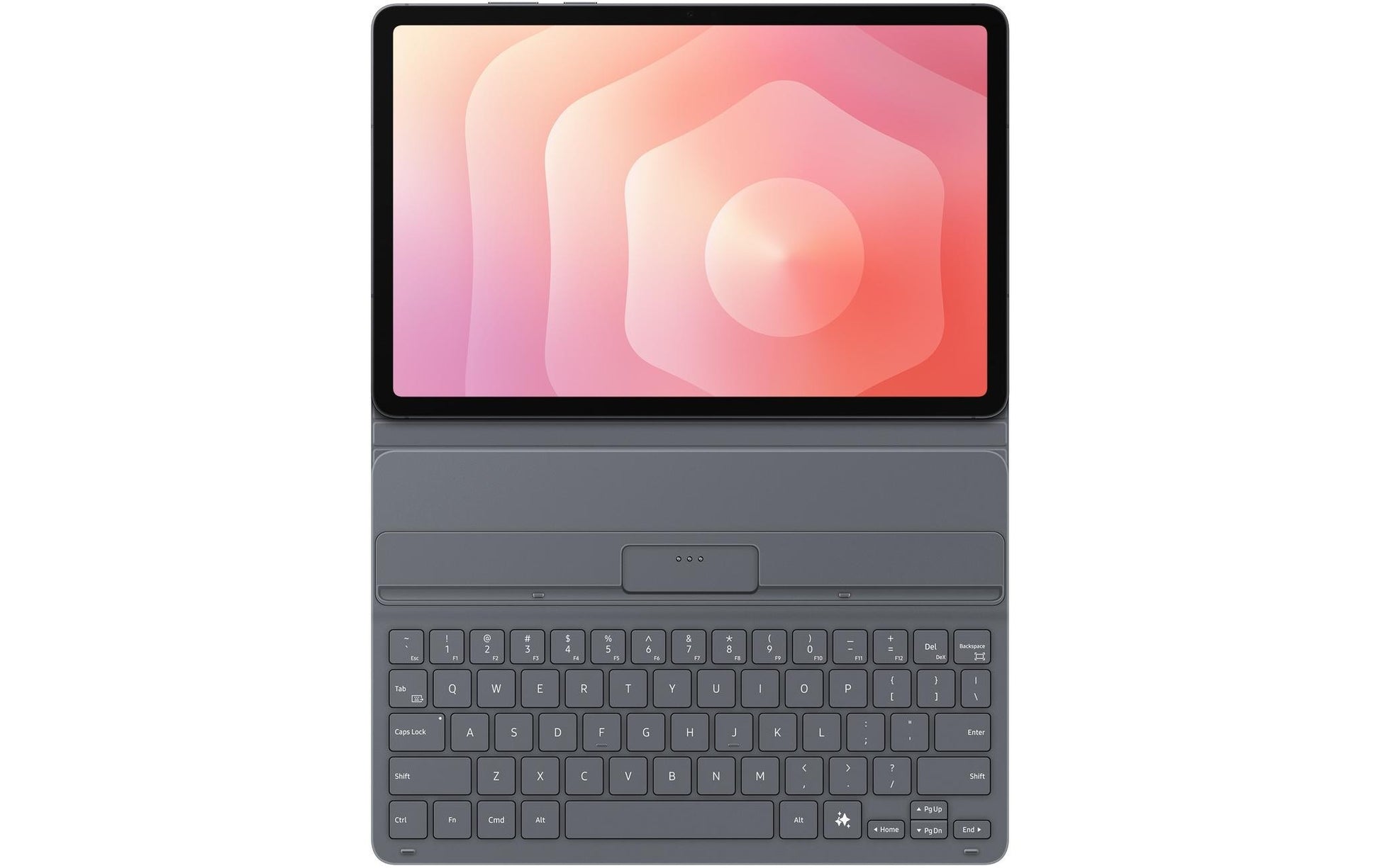 Samsung Book Cover Slim Keyboard Notebook-Schutzhülle – für Galaxy Tab S11, 11", Kunststoff, schwarz