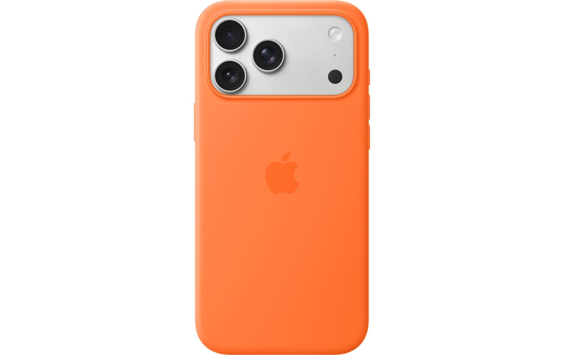 Apple Backcover – für Apple iPhone 17 Pro Max, MagSafe, Mikrofaser+Silikon, Orange