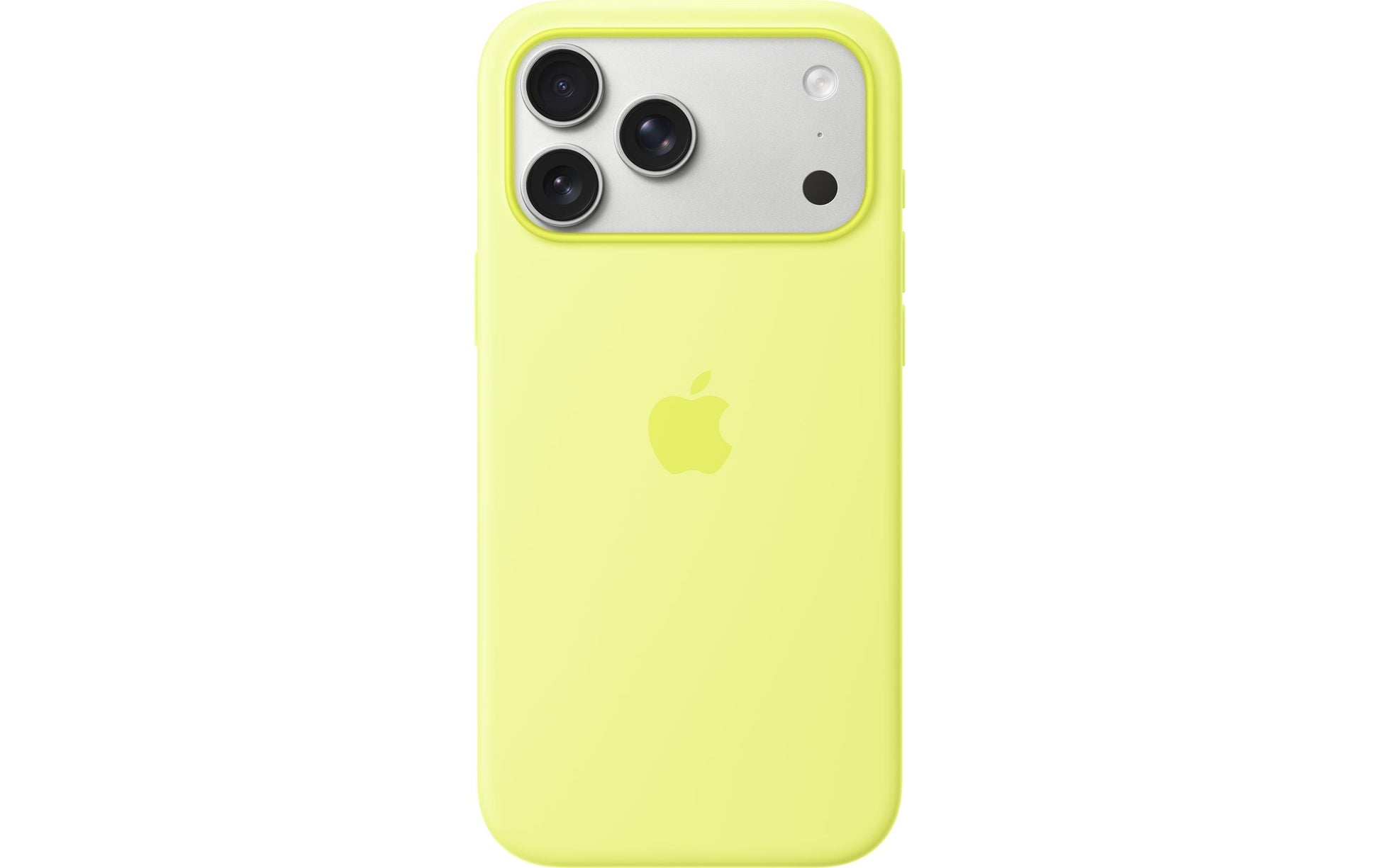 Apple Backcover – für Apple iPhone 17 Pro Max – gelb – Silikon – MagSafe-kompatibel, mit Kordel