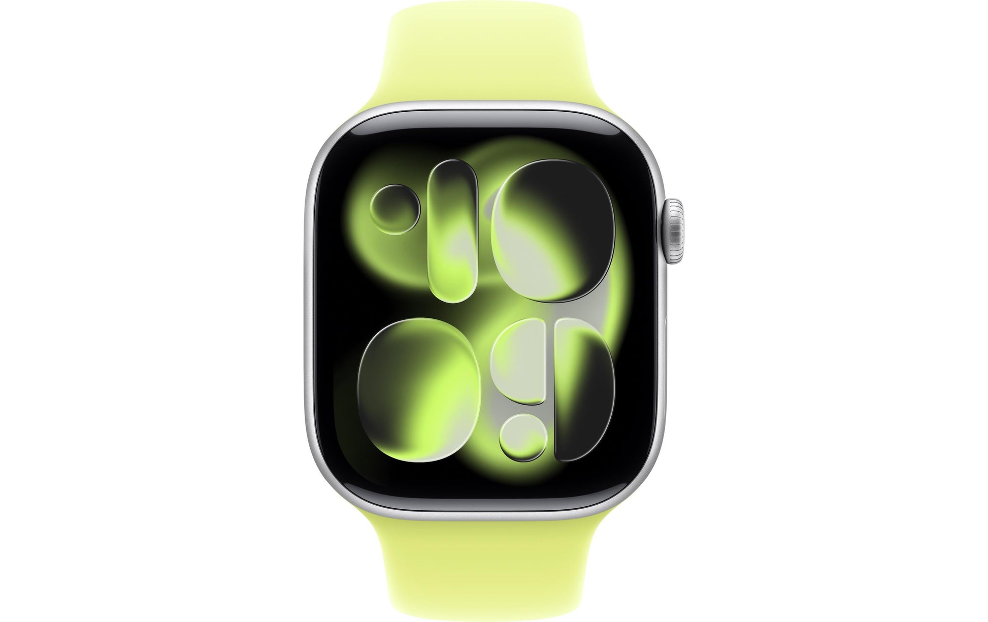 Apple Sport Band – Armband – für Apple Watch 46 mm, Neon Gelb, M/L, Polymer